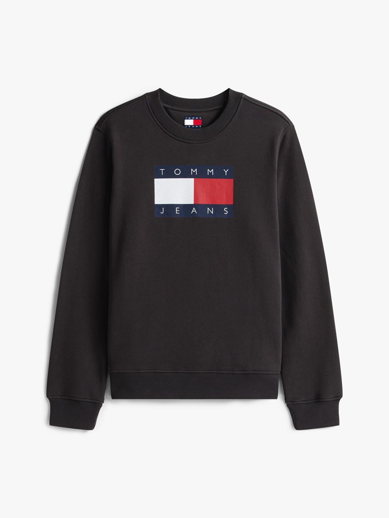 Polerón Con Logo Tonal Tommy Jeans Negro-4