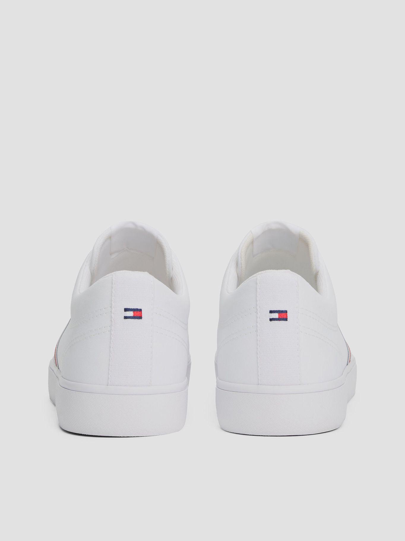 Zapatillas Con Logo En La Cinta Blanco Tommy Hilfiger-1