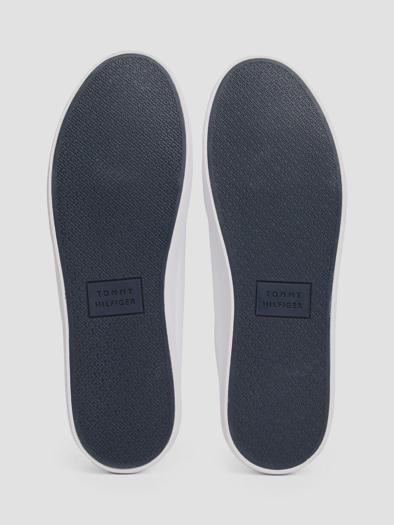 Zapatillas Con Logo En La Cinta Blanco Tommy Hilfiger-3