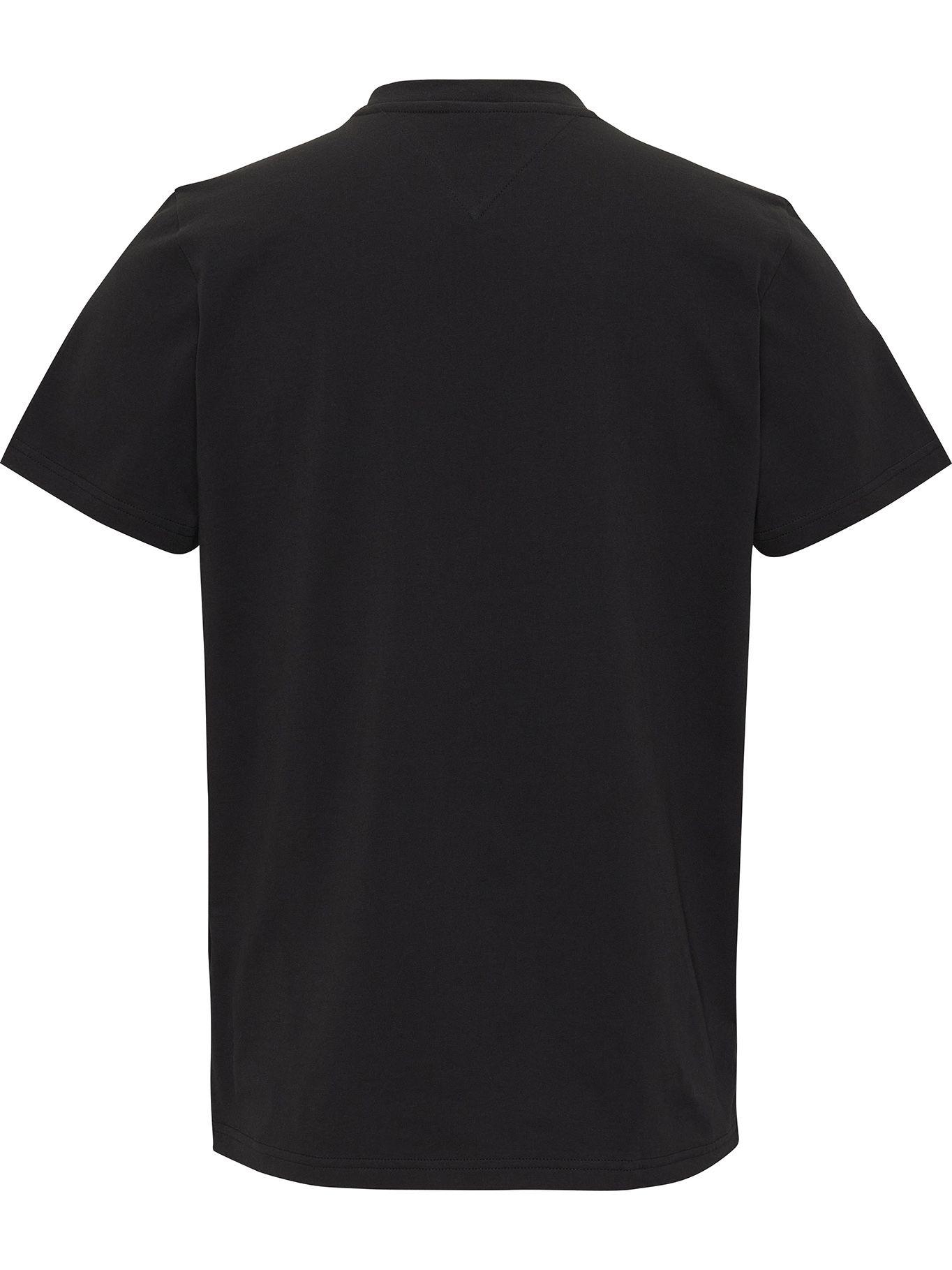 Polera Centered Logo Negro Tommy Jeans-1