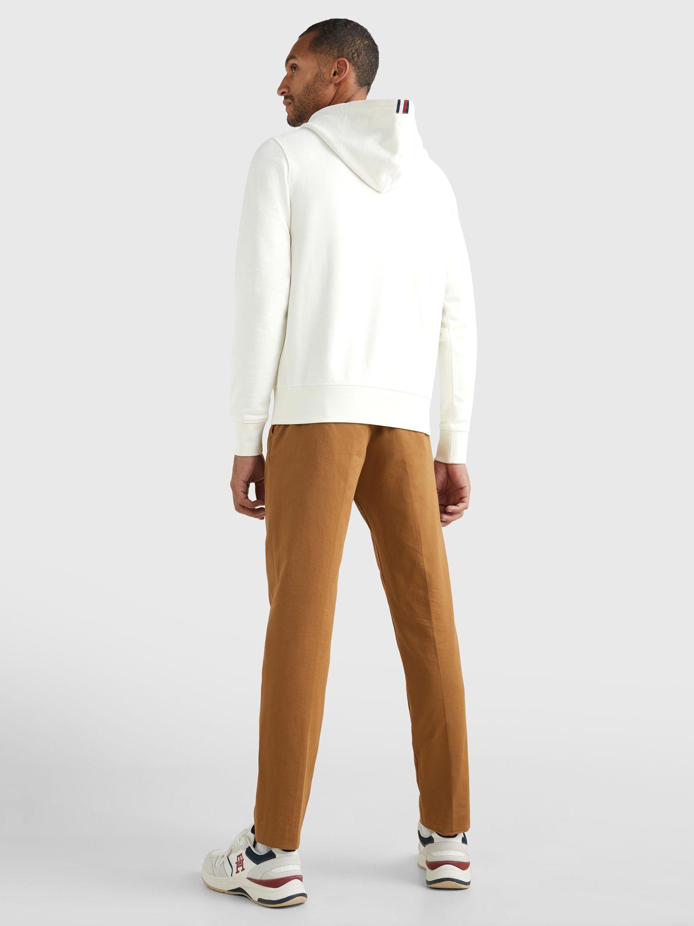 Polerón Hoodie Monogram Logo Blanco Tommy Hilfiger-2