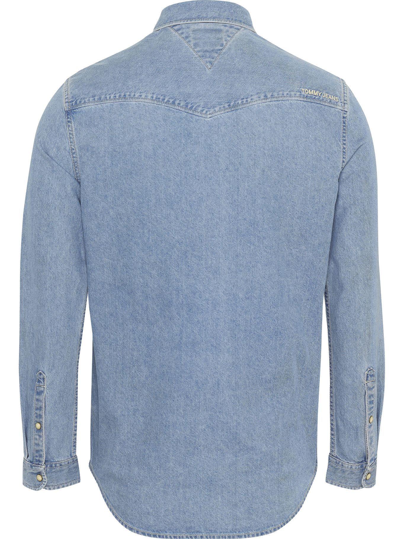 Camisa Western Denim Azul Tommy Hilfiger-2