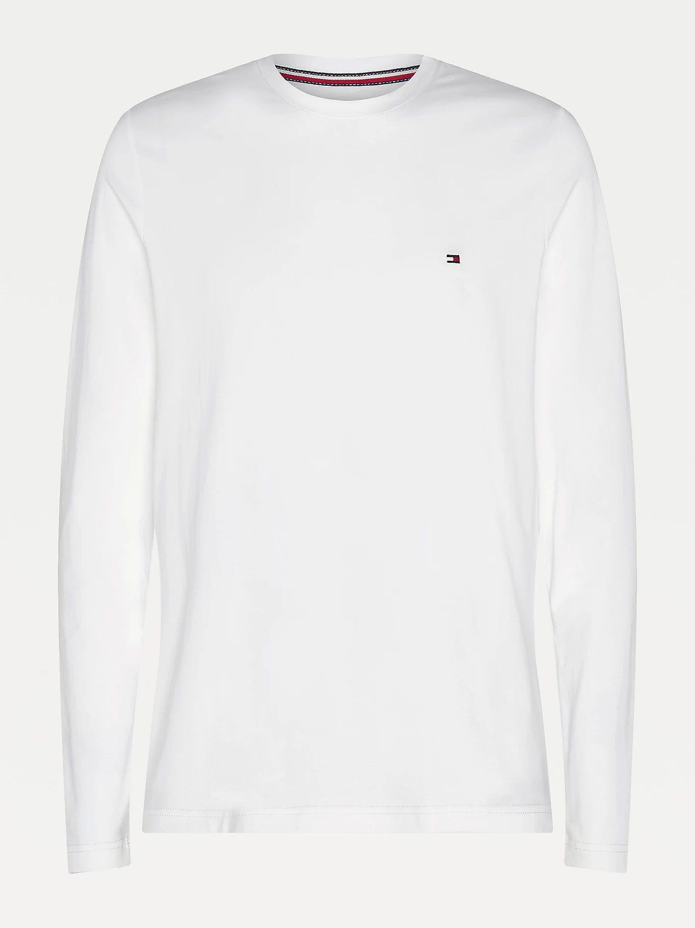 Polera Básica Slim Fit Blanco Tommy Hilfiger-3