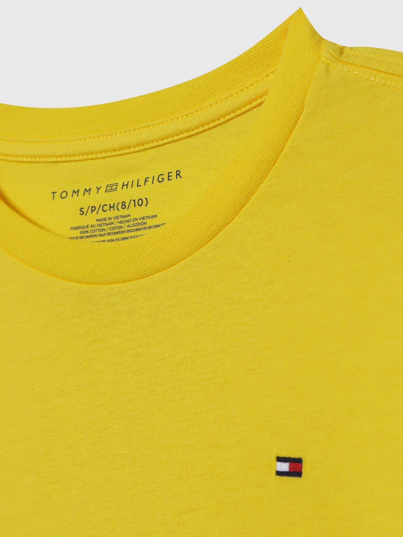 Polera Essential CNeck Amarillo Tommy Hilfiger-2