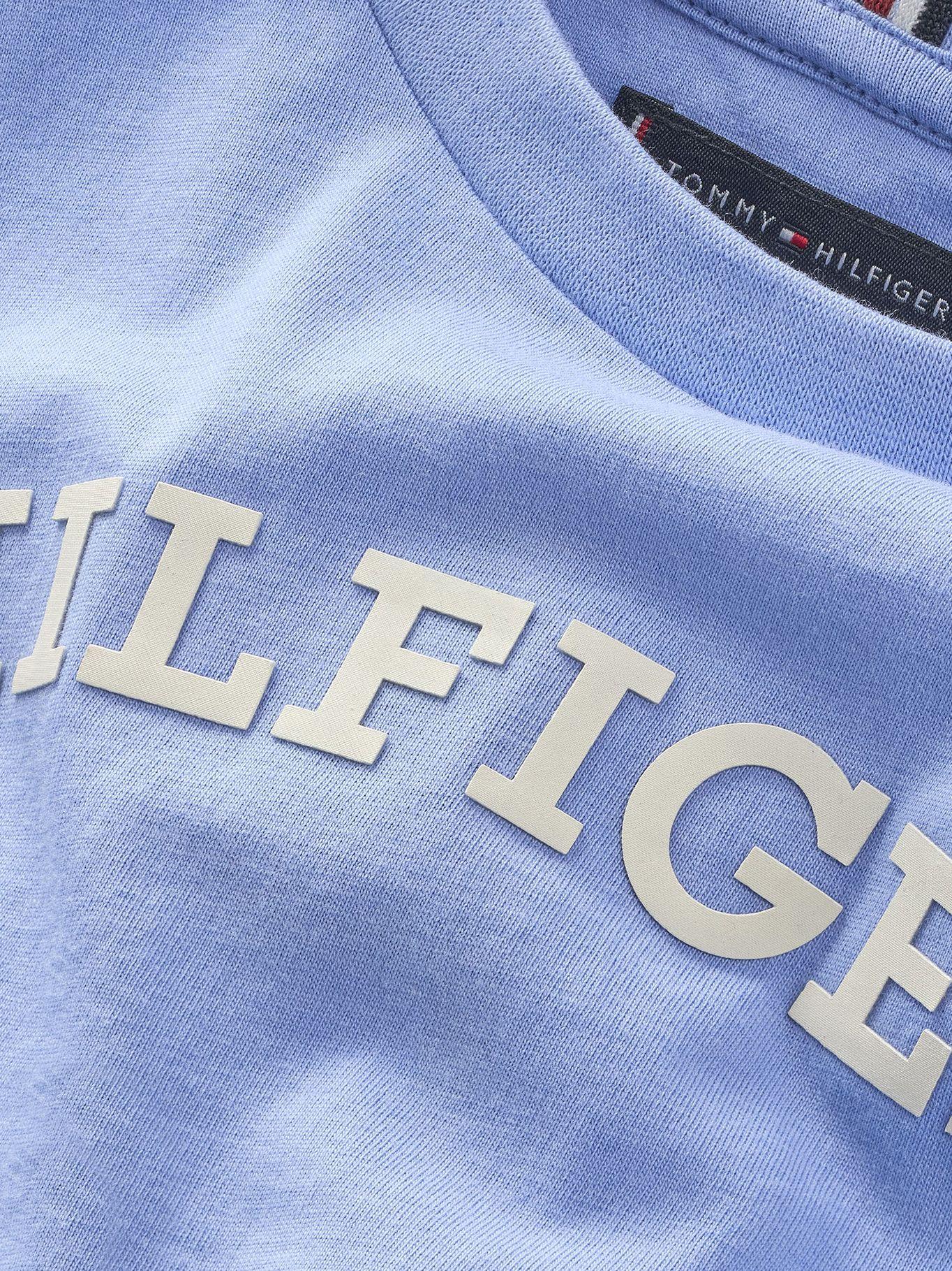 Polera Essential Arched Celeste Tommy Hilfiger-2