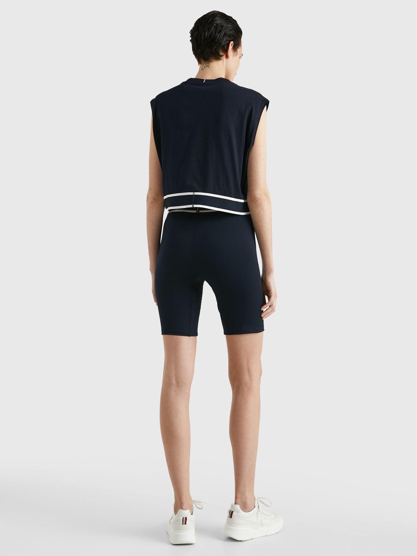 Polera Sport Sin Mangas Con Cinta Azul Tommy Hilfiger-1