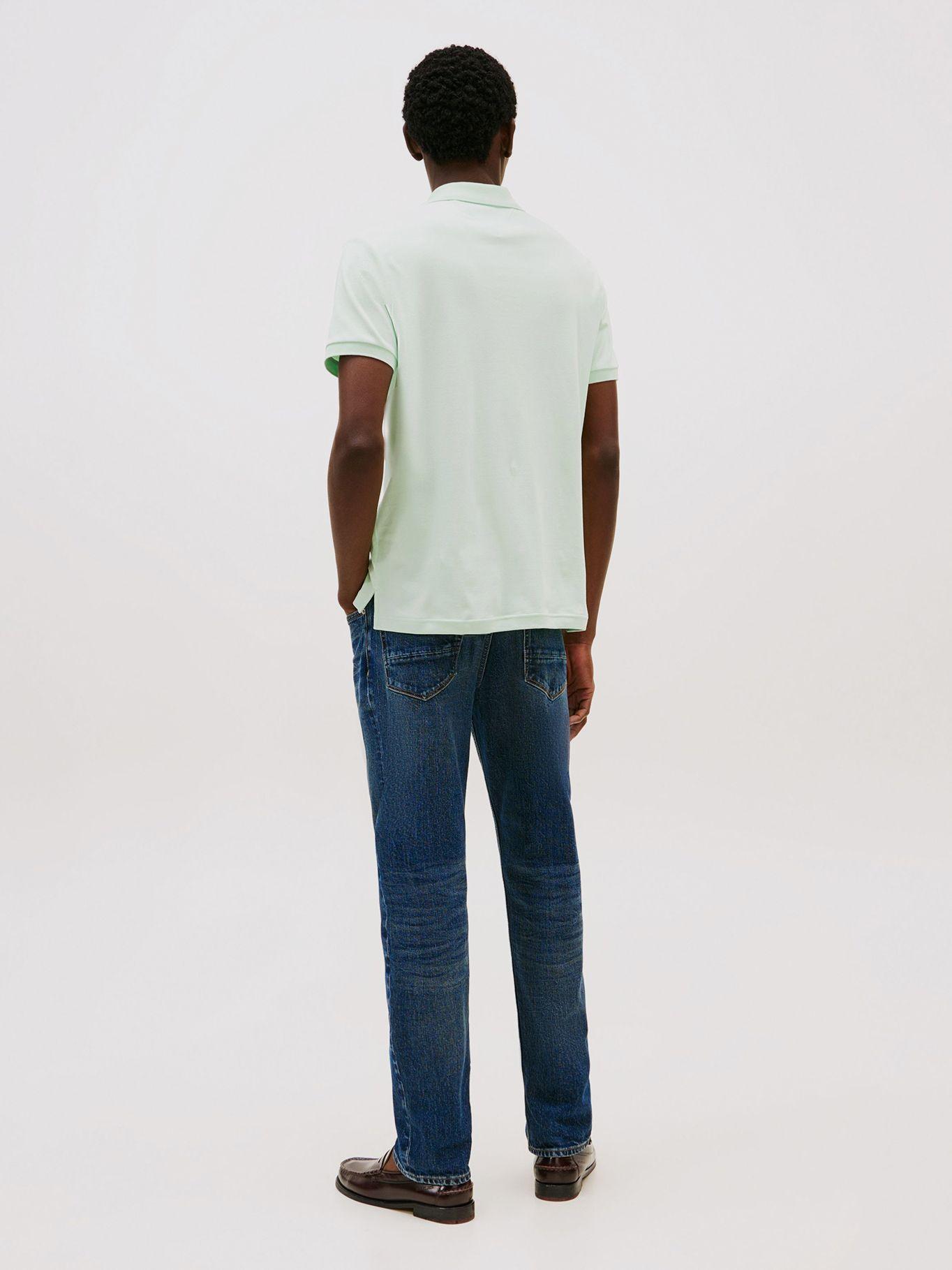 Polo Liquid Cotton Regular Fit Verde Tommy Hilfiger-2