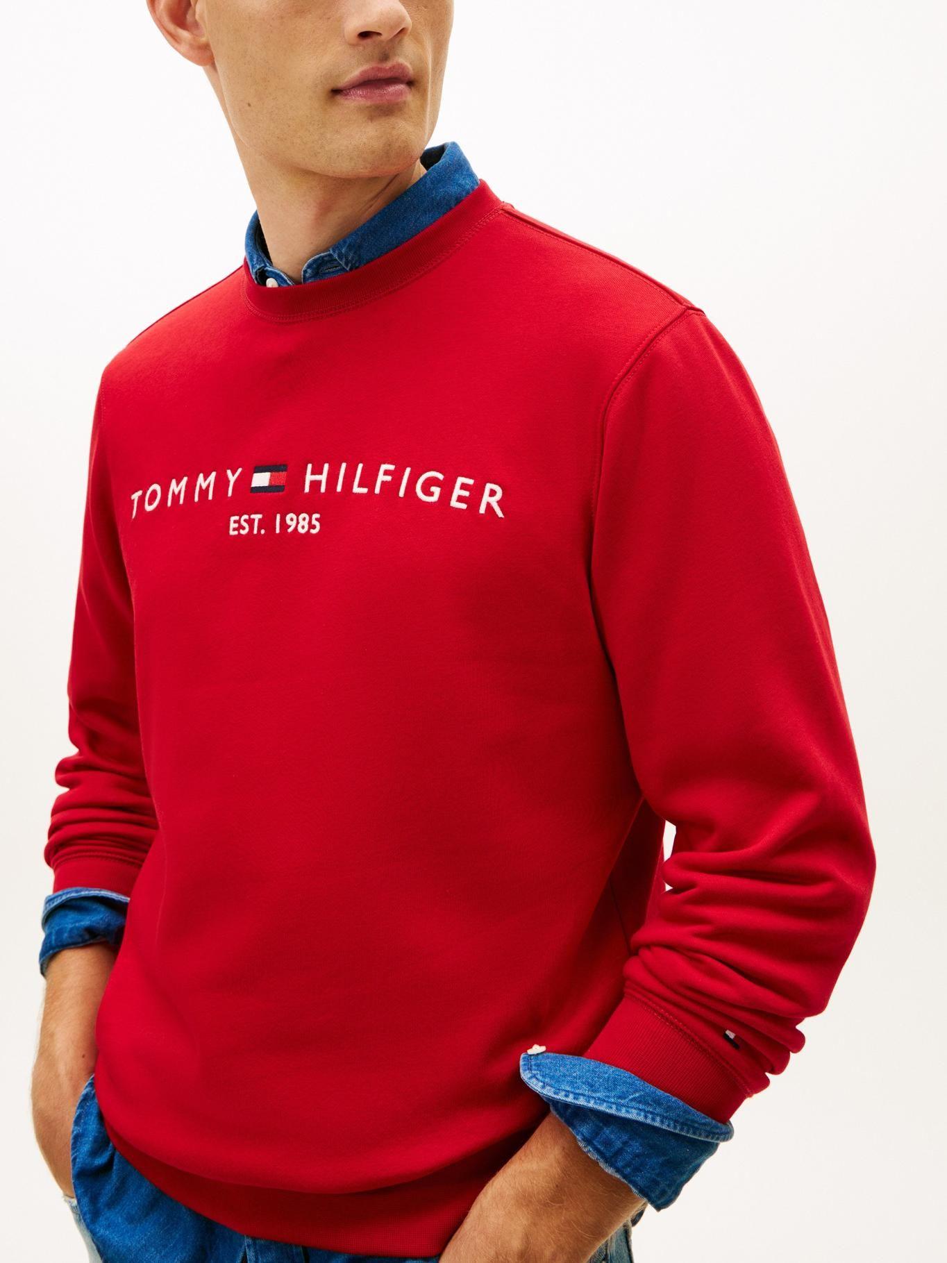 Polerón Established 1985 Tommy Hilfiger Rojo-3