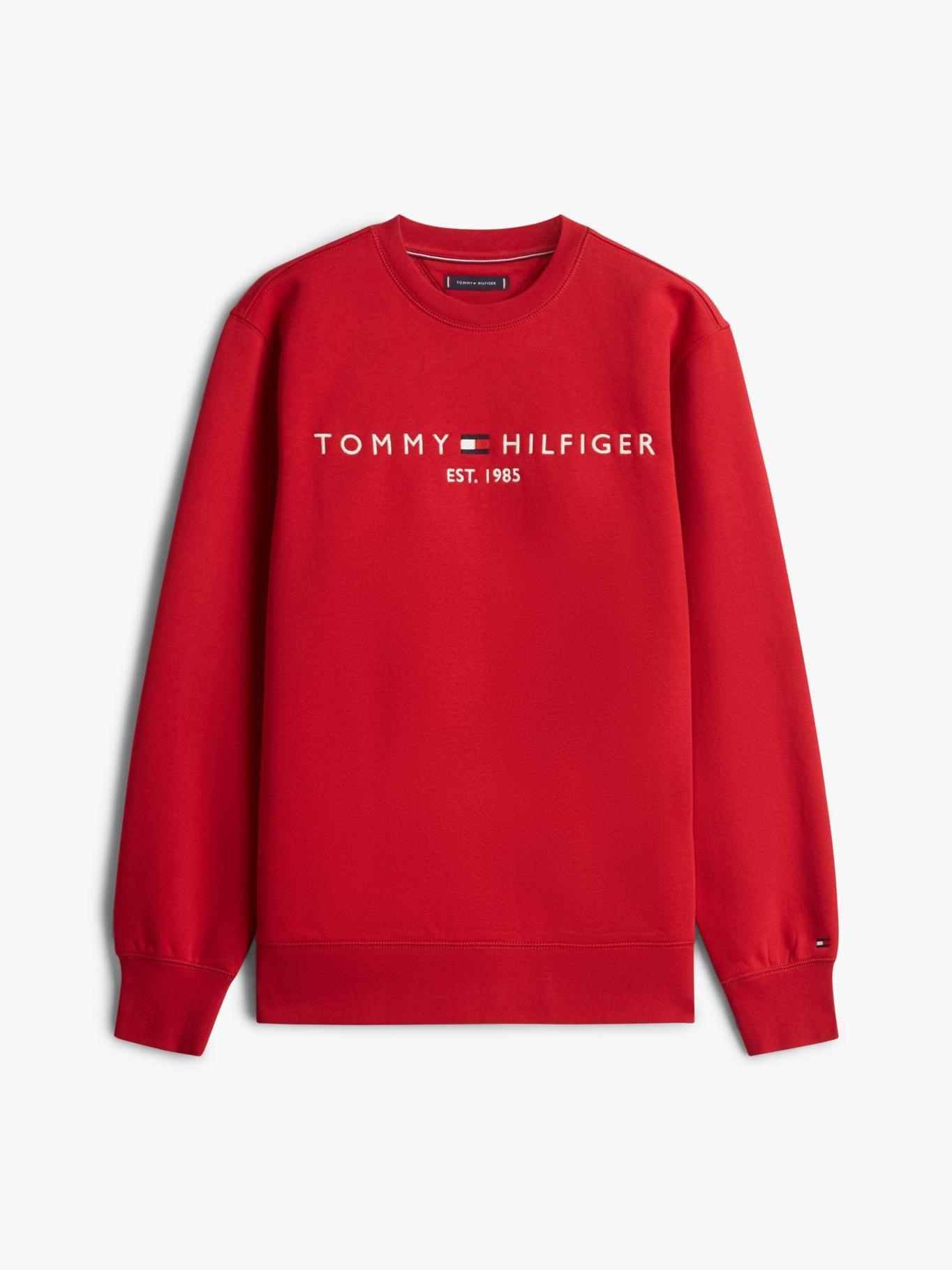 Polerón Established 1985 Tommy Hilfiger Rojo-4