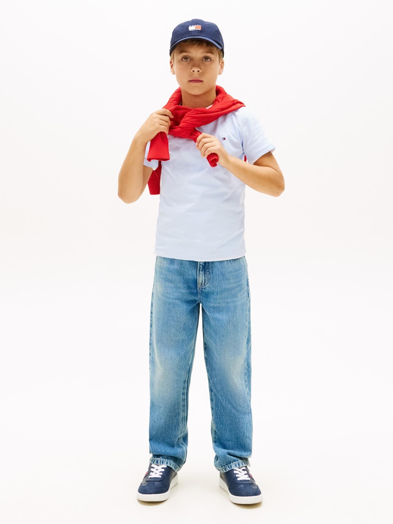 Polera De Niño Essential Cotton-1