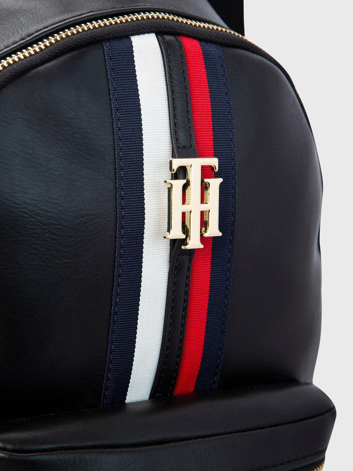 Mochila Jaden Metalic Logo Negro Tommy Hilfiger-2