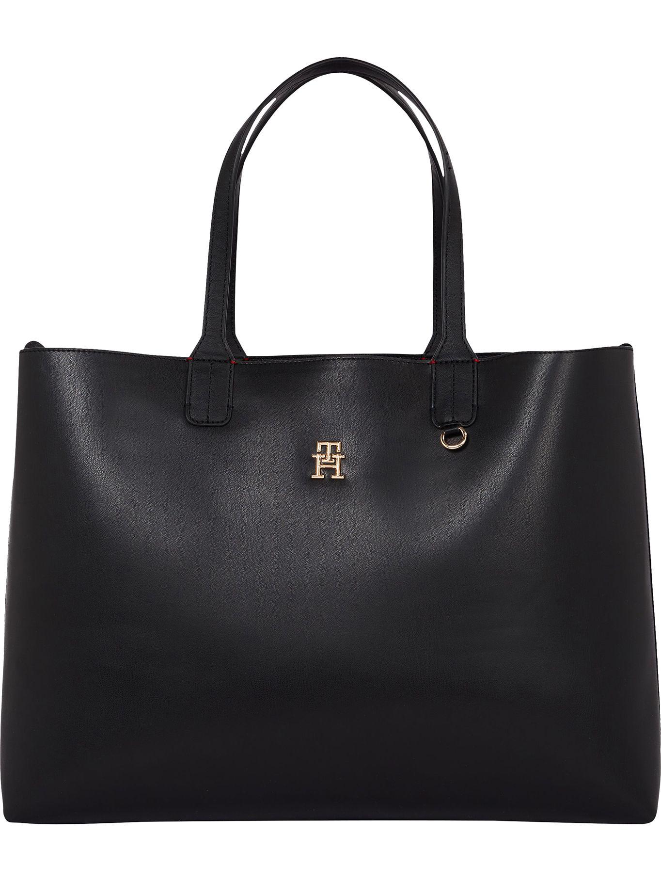 Bolso Tote Iconic Monogram Negro Tommy Hilfiger-0