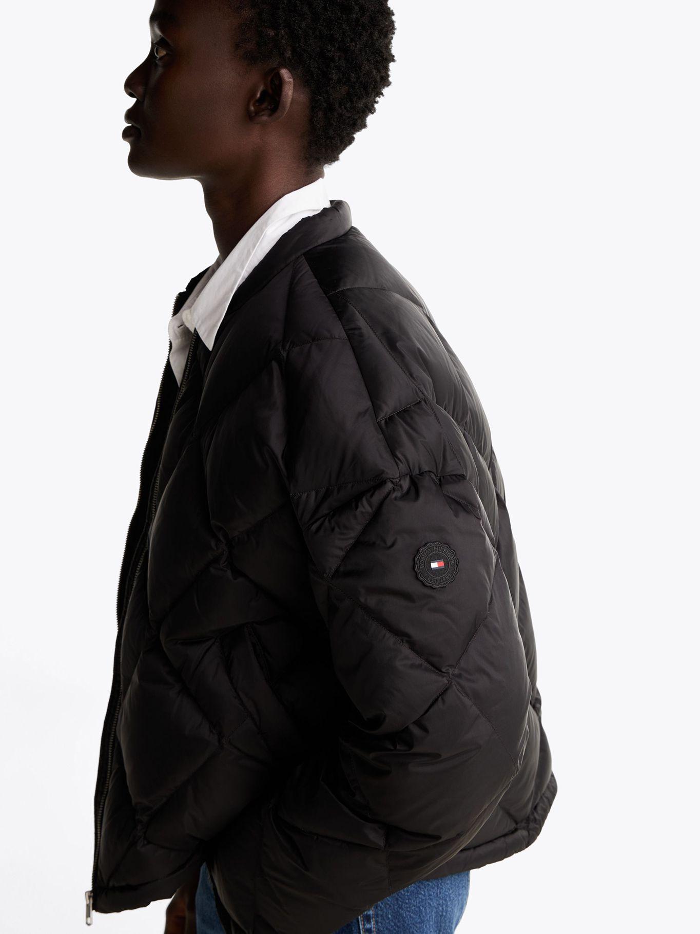 Parka Estilo Bomber Acolchada Negro Tommy Hilfiger-3