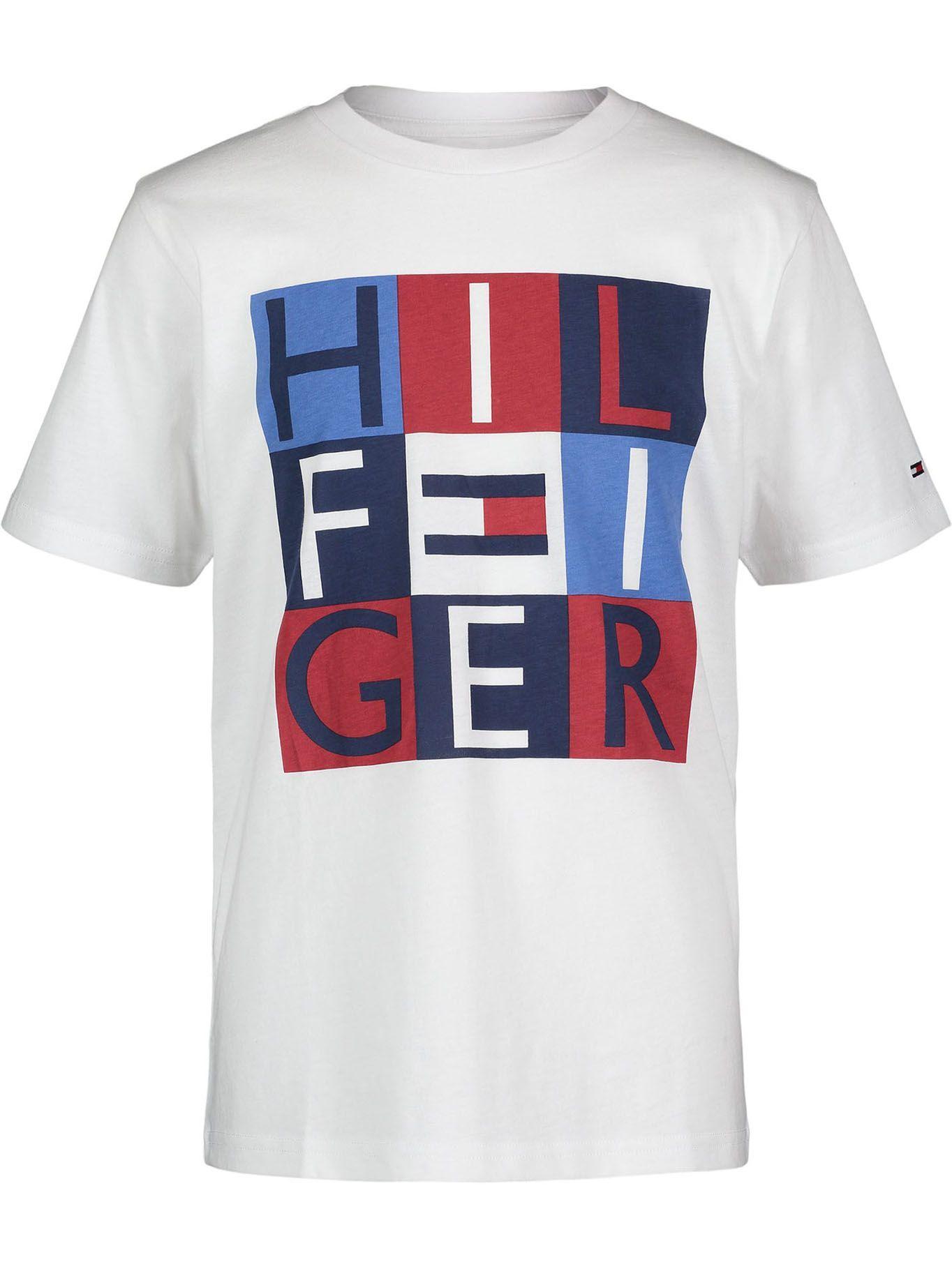 Polera Square Logo Blanco Tommy Hilfiger-0