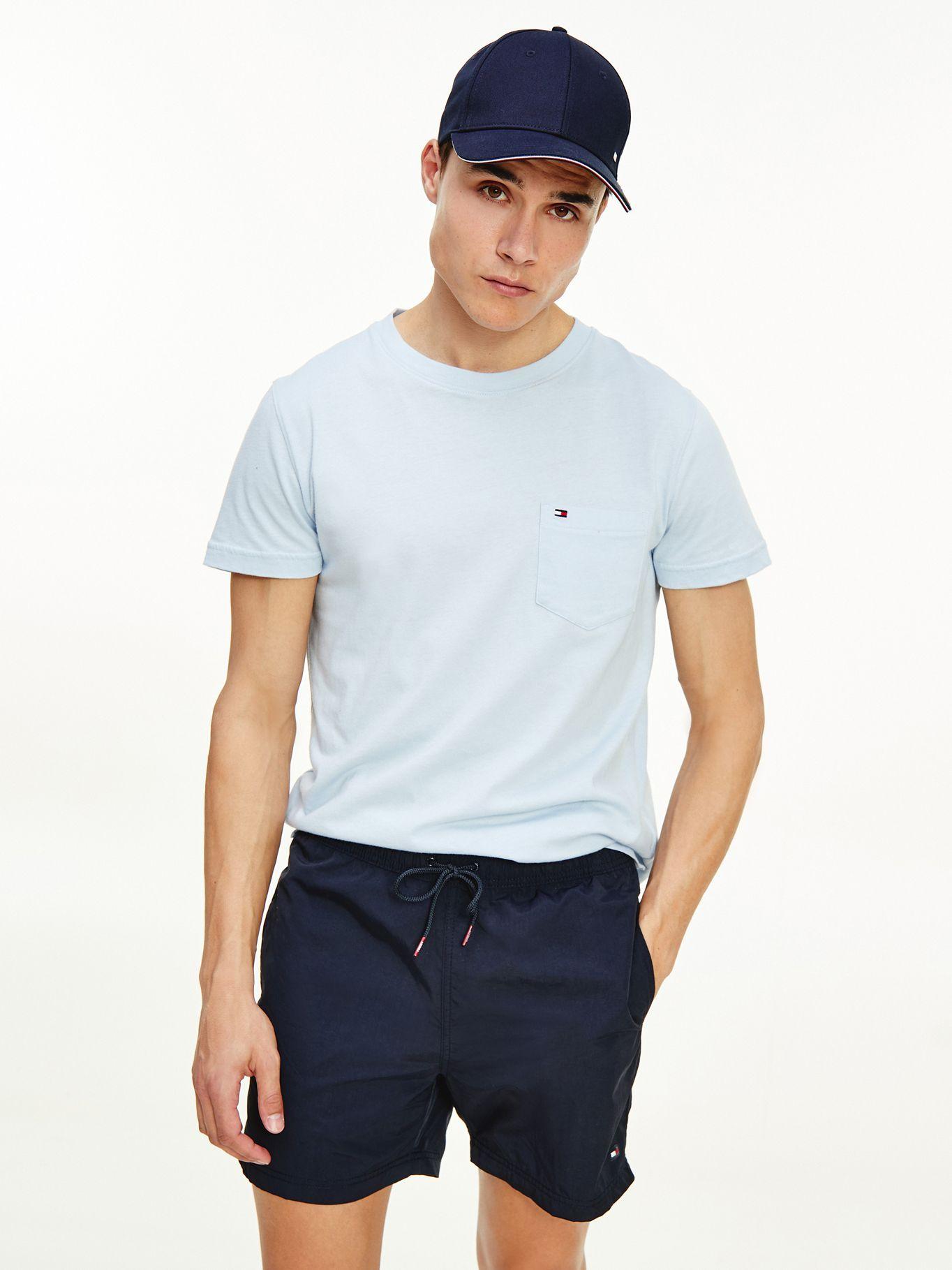 Traje De Baño Solid Medium Azul Tommy Hilfiger-0