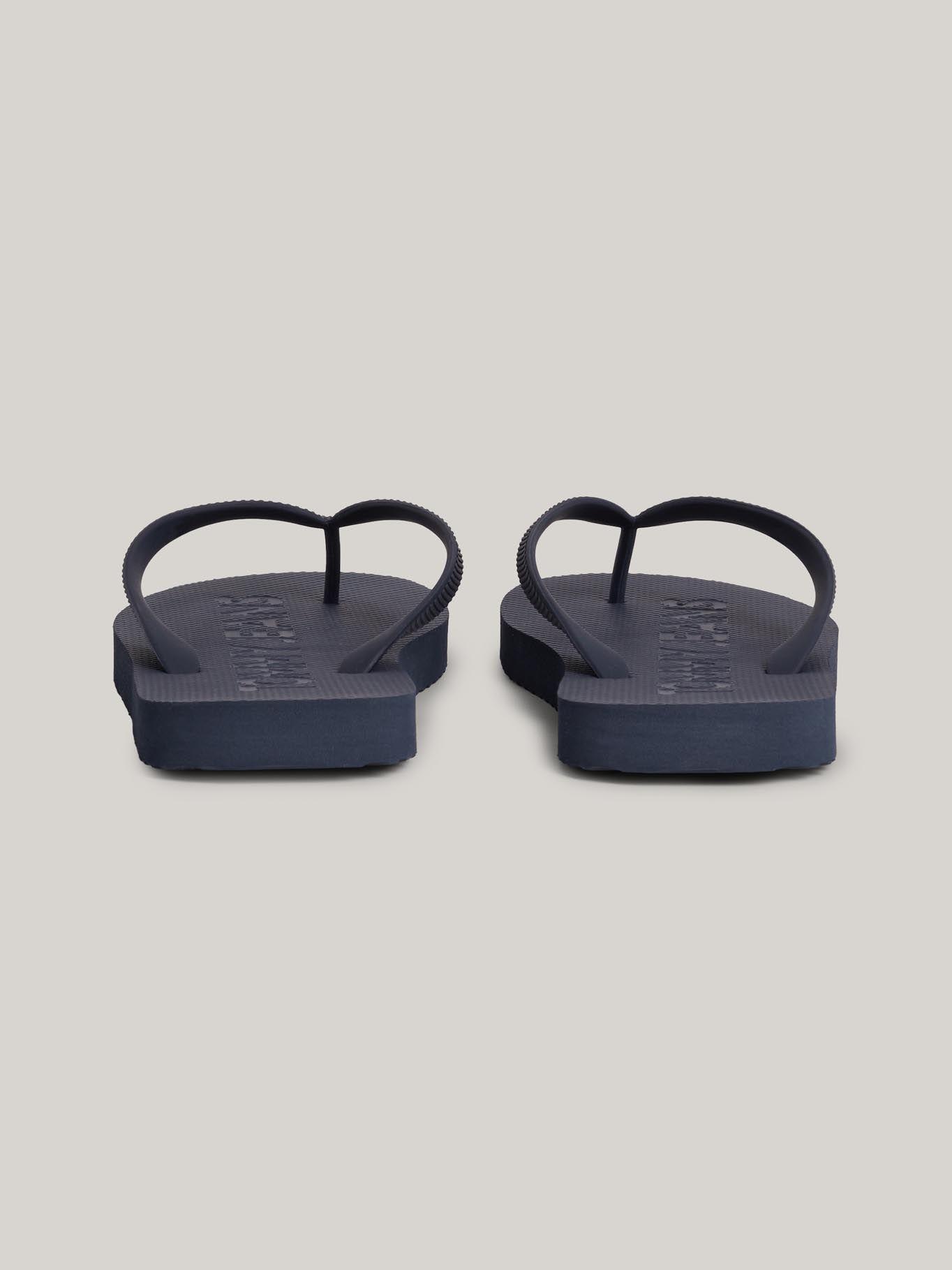 Sandalia Con Logo Azul Tommy Hilfiger-1