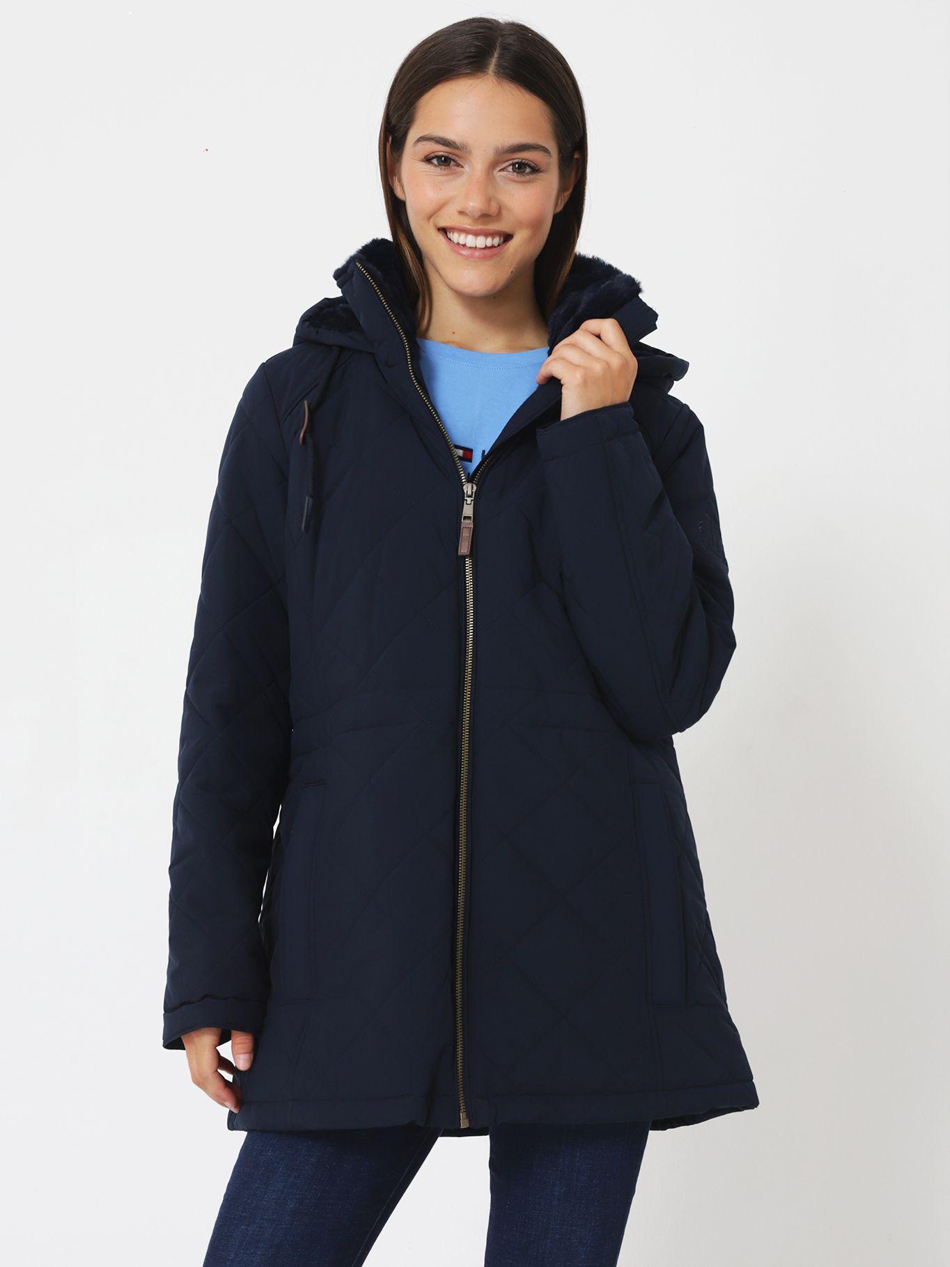 PARKA ACOLCHADA GORRO Y CIERRE AZUL TOMMY HILFIGER-0