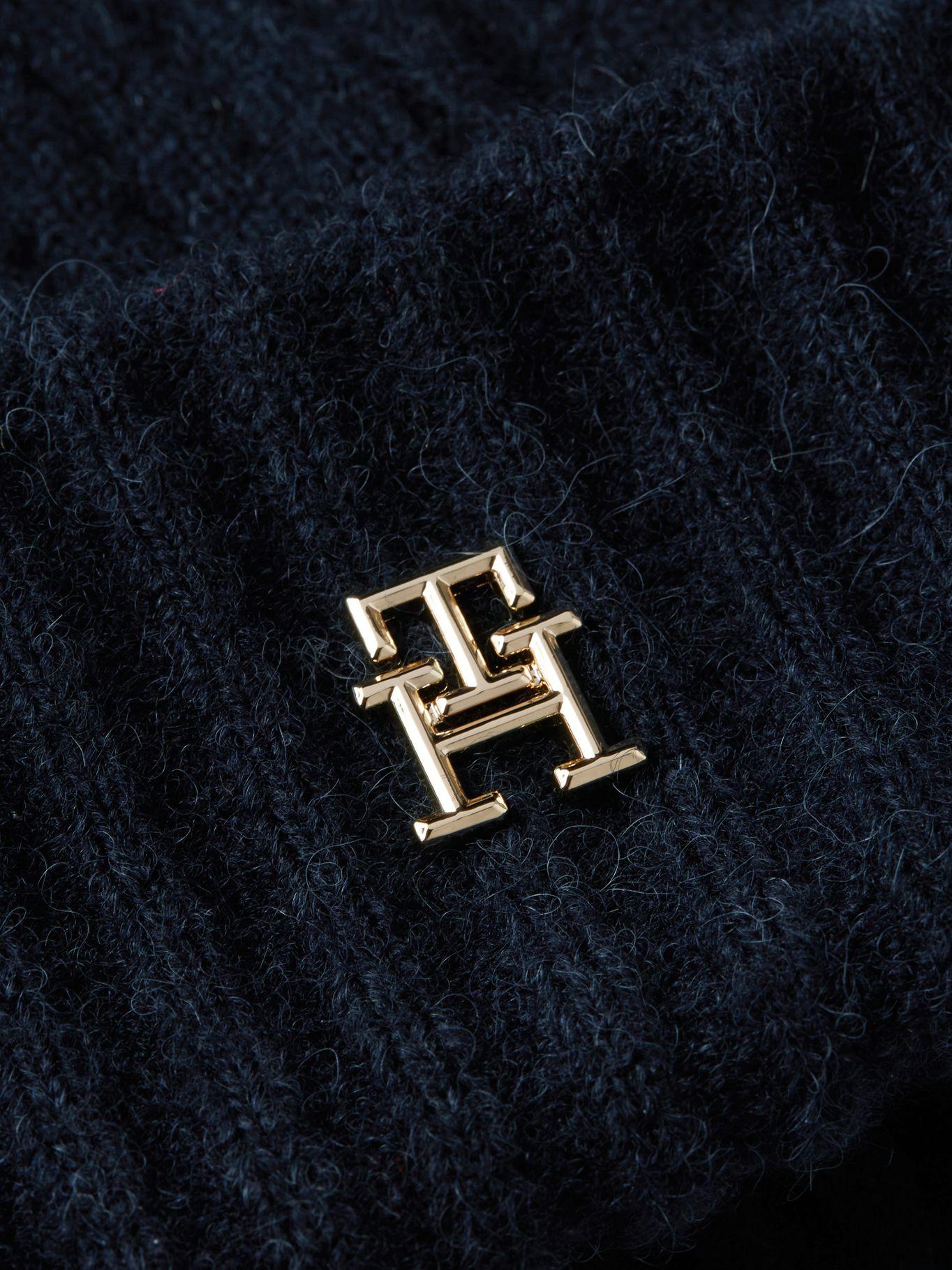 Gorro Beanie Modern Monogram Azul Tommy Hilfiger-2