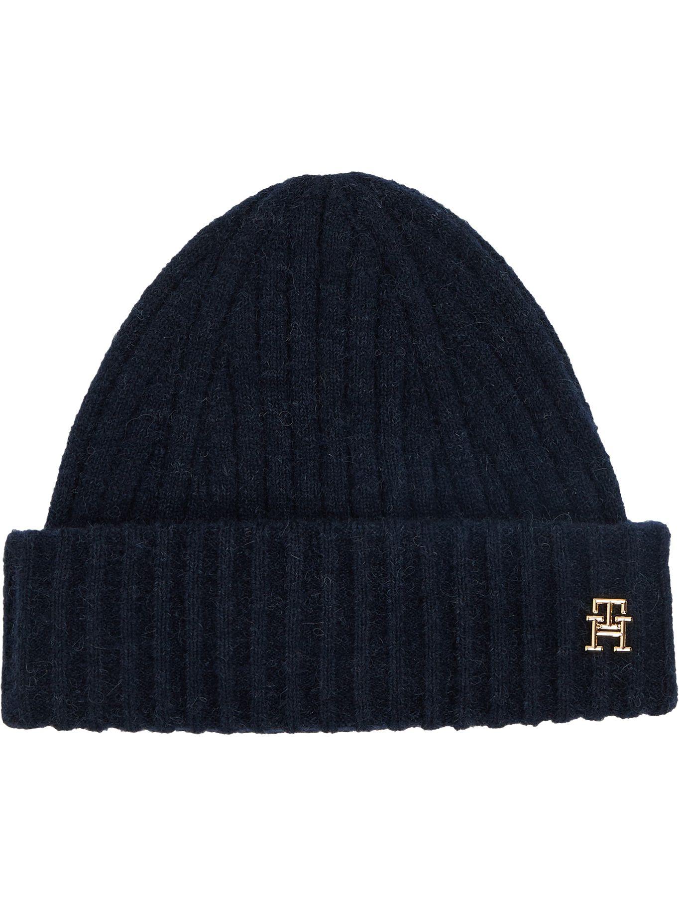 Gorro Beanie Modern Monogram Azul Tommy Hilfiger-0