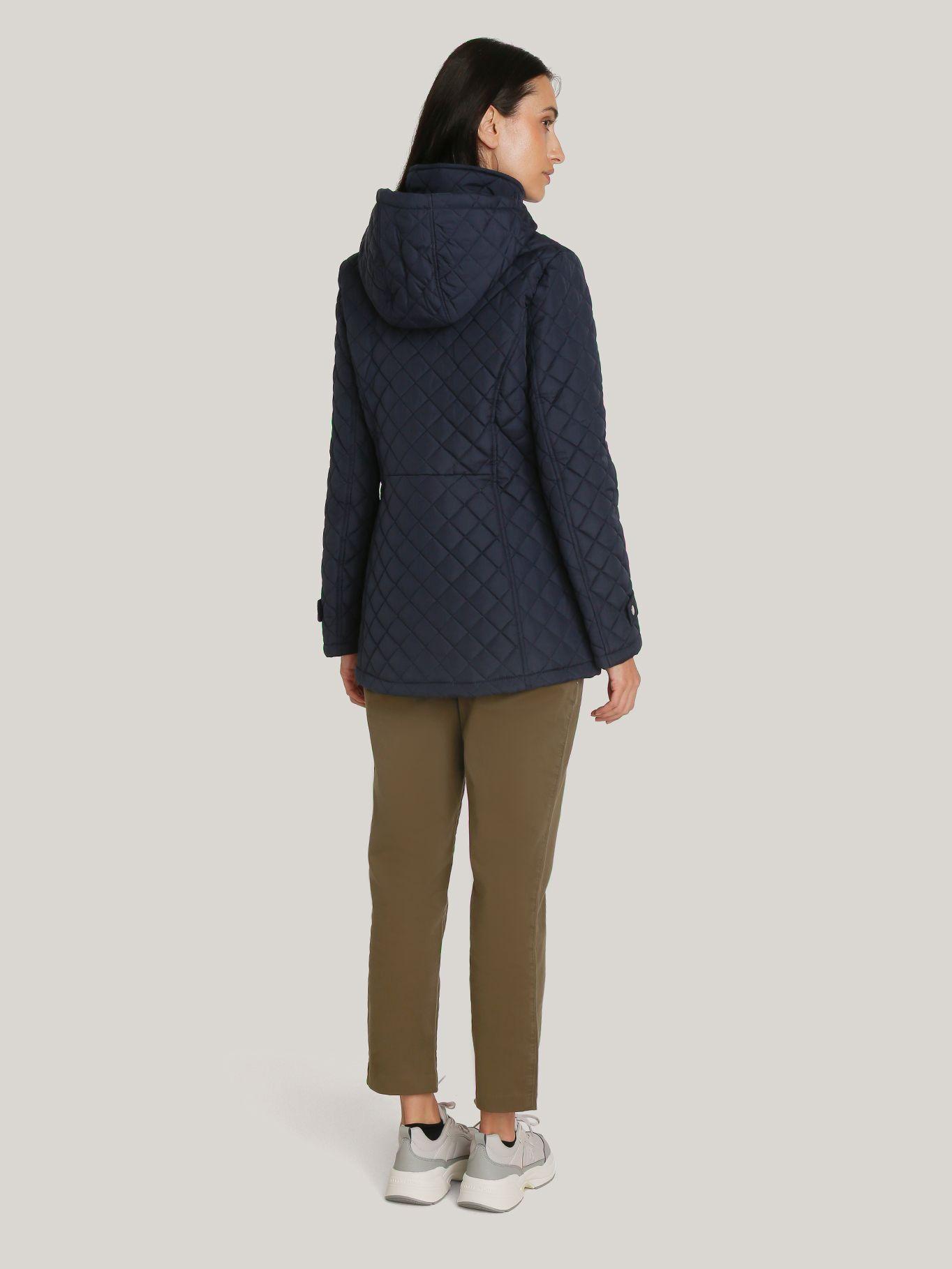Parka Quilted acolchada con cierre Azul Tommy Hilfiger-2
