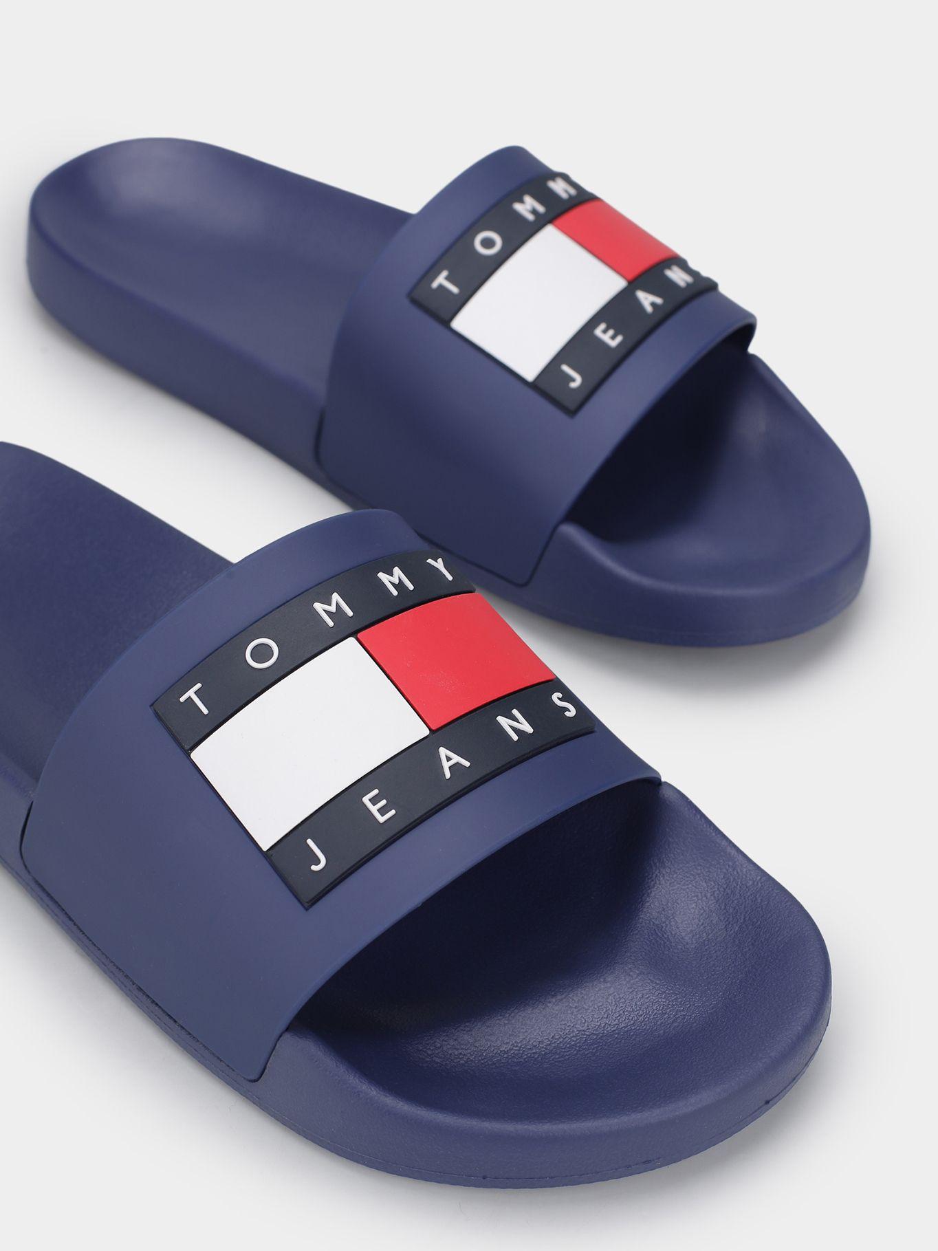 Sandalias Con Parche Essential Azul Tommy Jeans-4