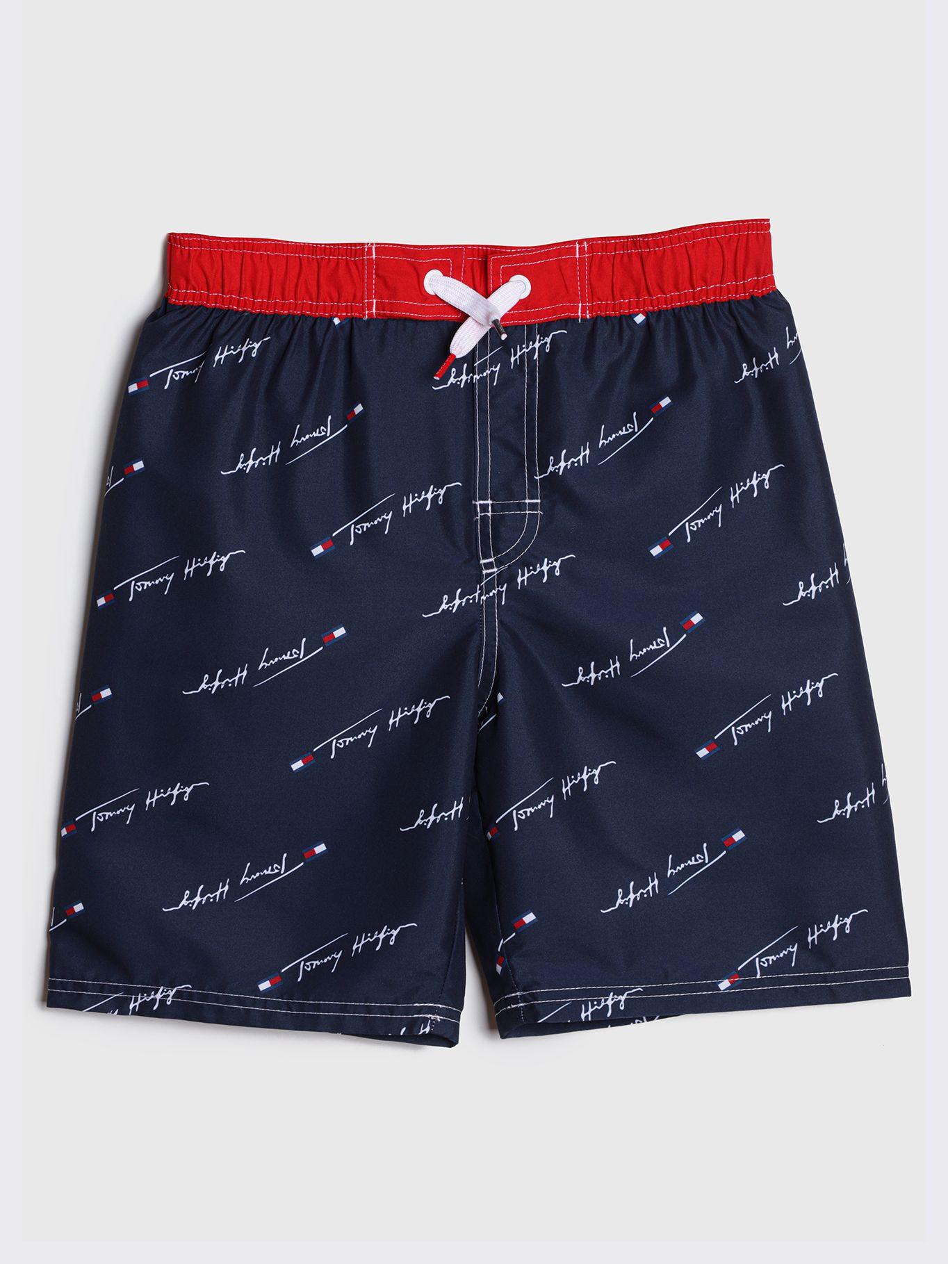 Raje De Baño Logo Signature Azul Tommy Hilfiger-0