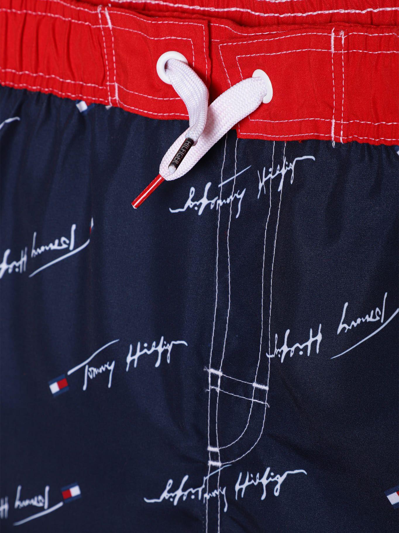 Raje De Baño Logo Signature Azul Tommy Hilfiger-2