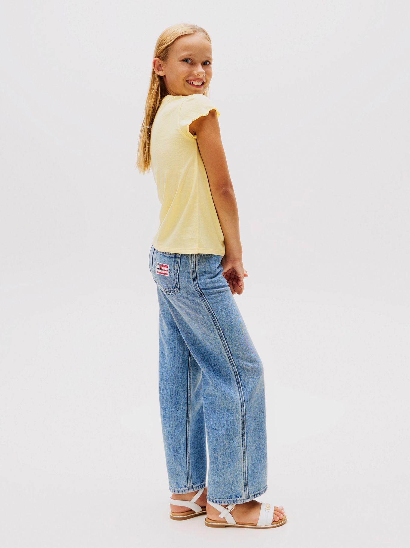 Polera Essential De Corte Slim Amarillo Tommy Hilfiger-2