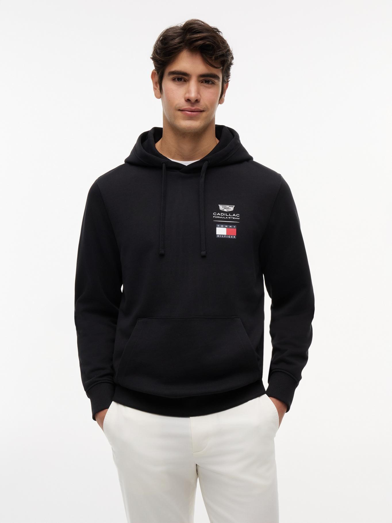 Polerón Hoodie TH x Cadillac F1 Negro Tommy Hilfiger-0