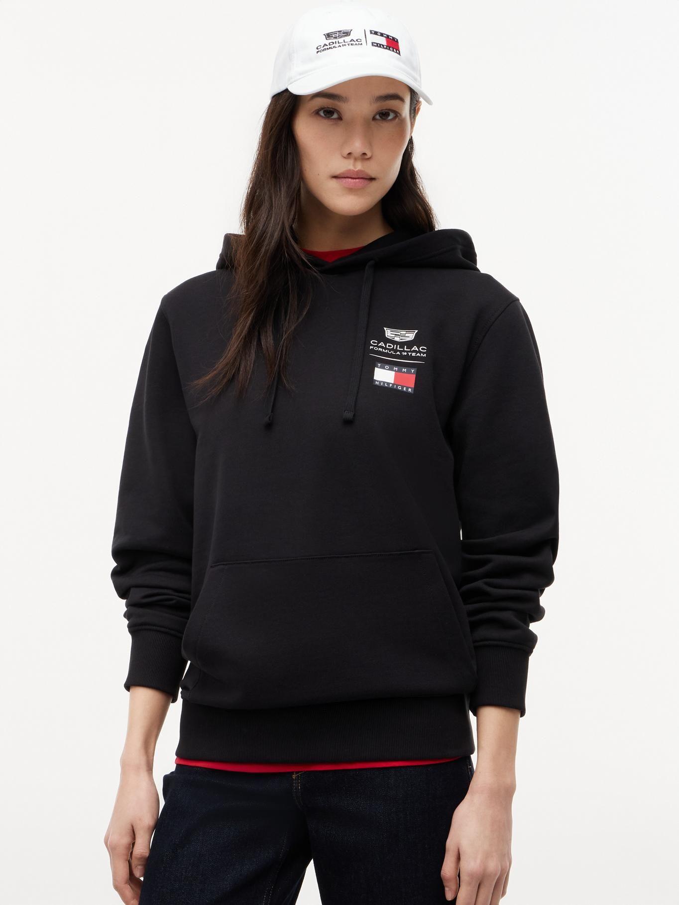 Polerón Hoodie TH x Cadillac F1 Negro Tommy Hilfiger-1