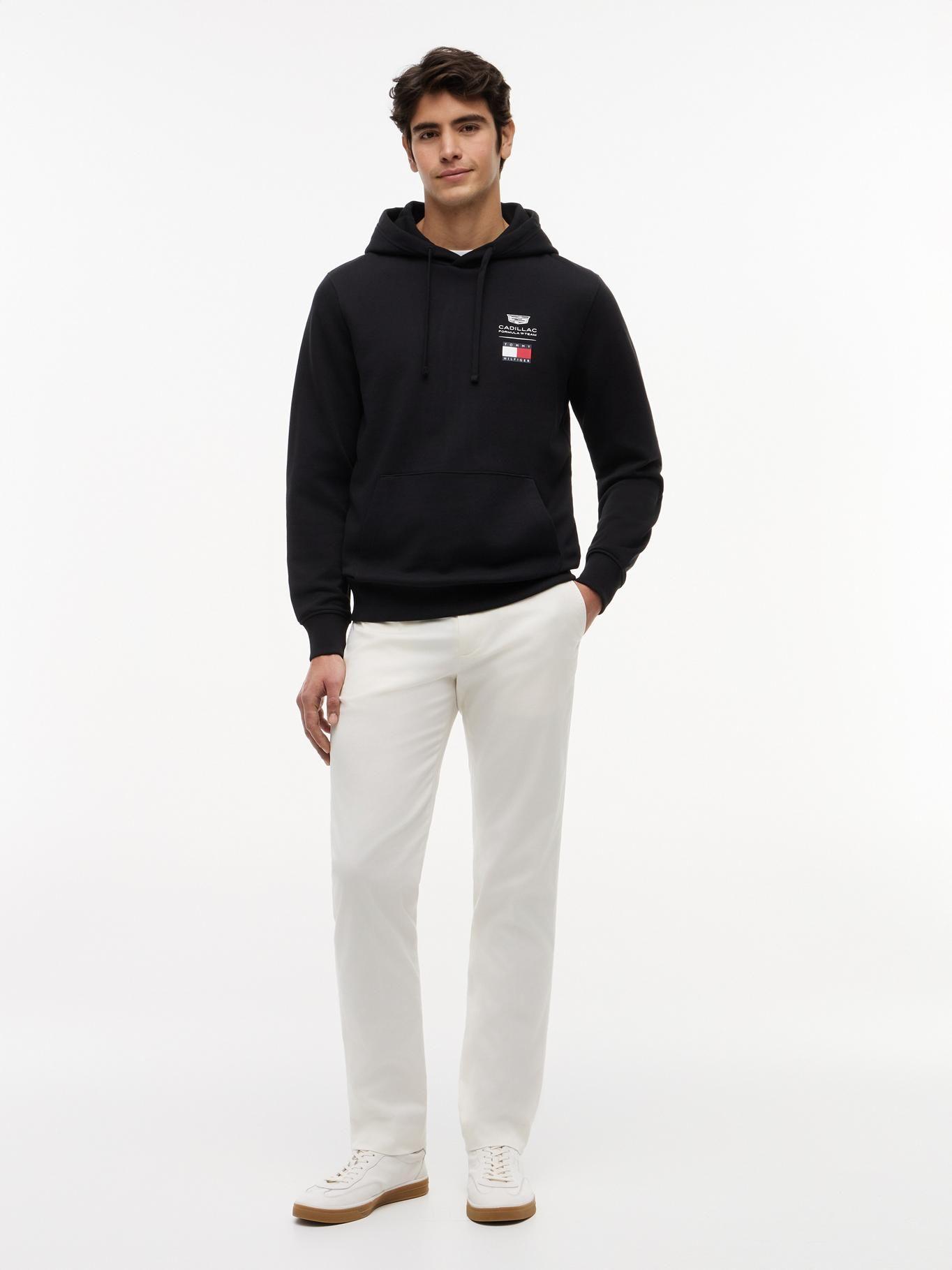 Polerón Hoodie TH x Cadillac F1 Negro Tommy Hilfiger-2