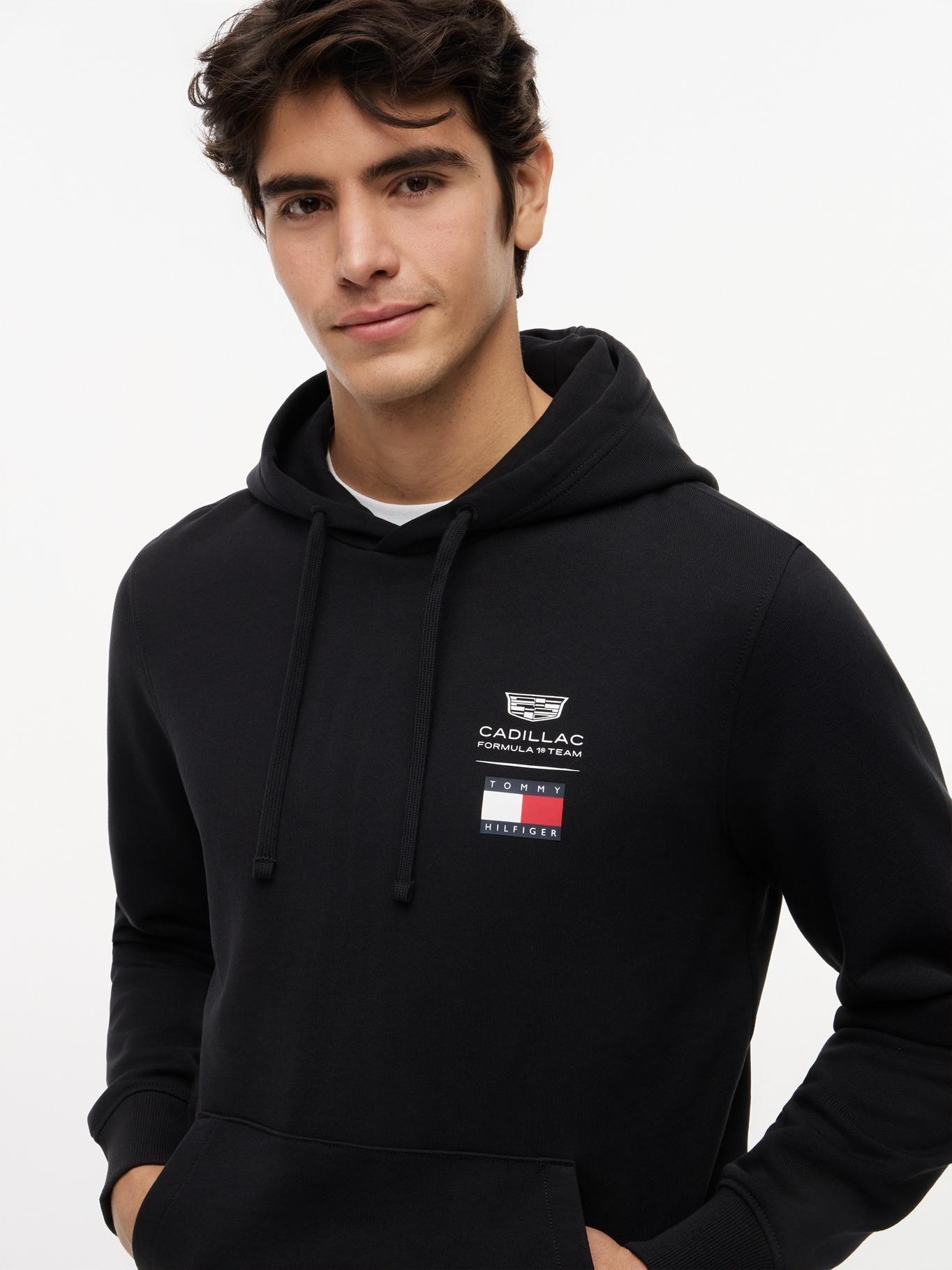 Polerón Hoodie TH x Cadillac F1 Negro Tommy Hilfiger-6