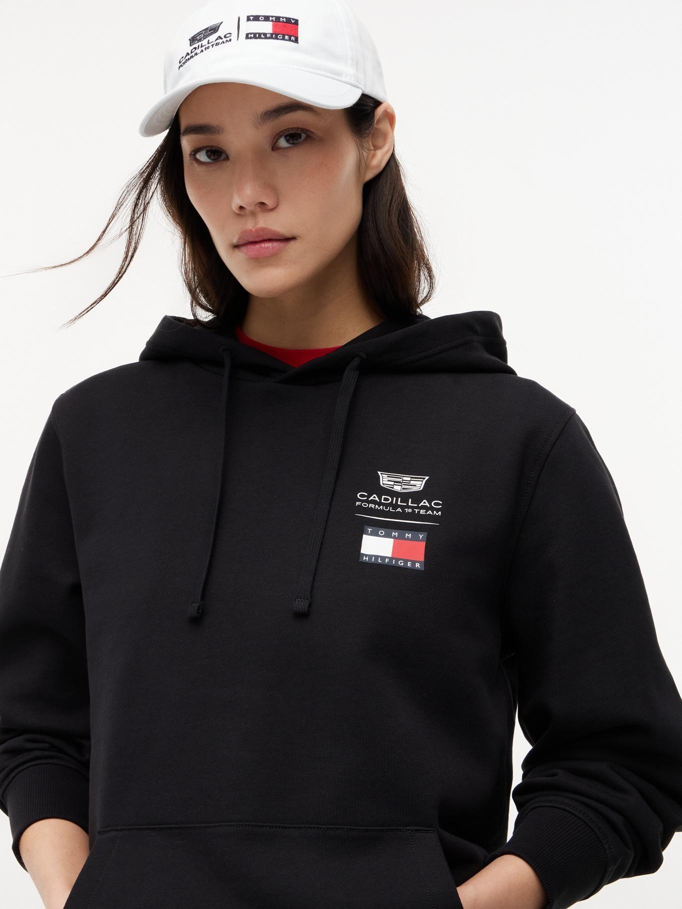 Polerón Hoodie TH x Cadillac F1 Negro Tommy Hilfiger-7