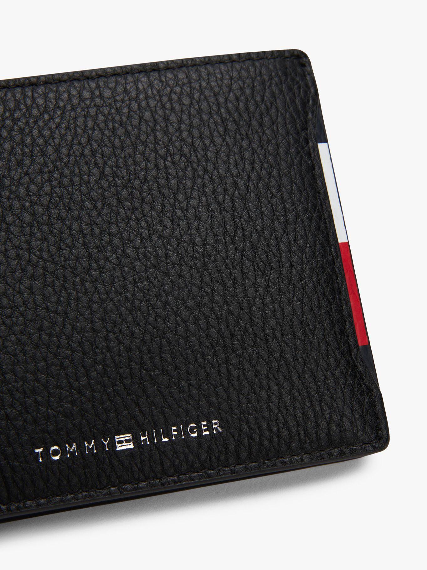 Billetera Central Plegable Cuero Negro Tommy Hilfiger-2