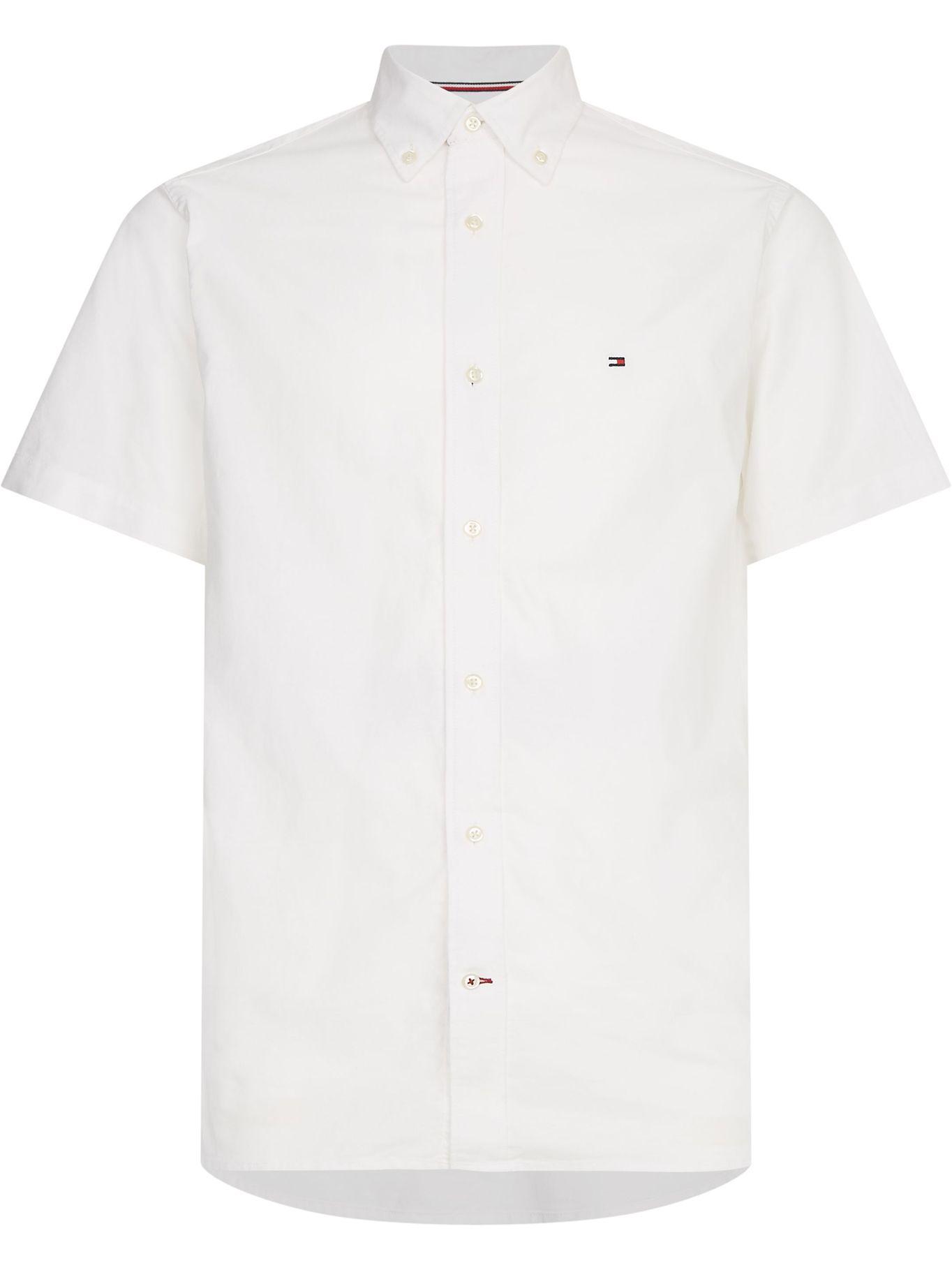 Camisa Light Oxford Regular Fit Blanco Tommy Hilfiger-0