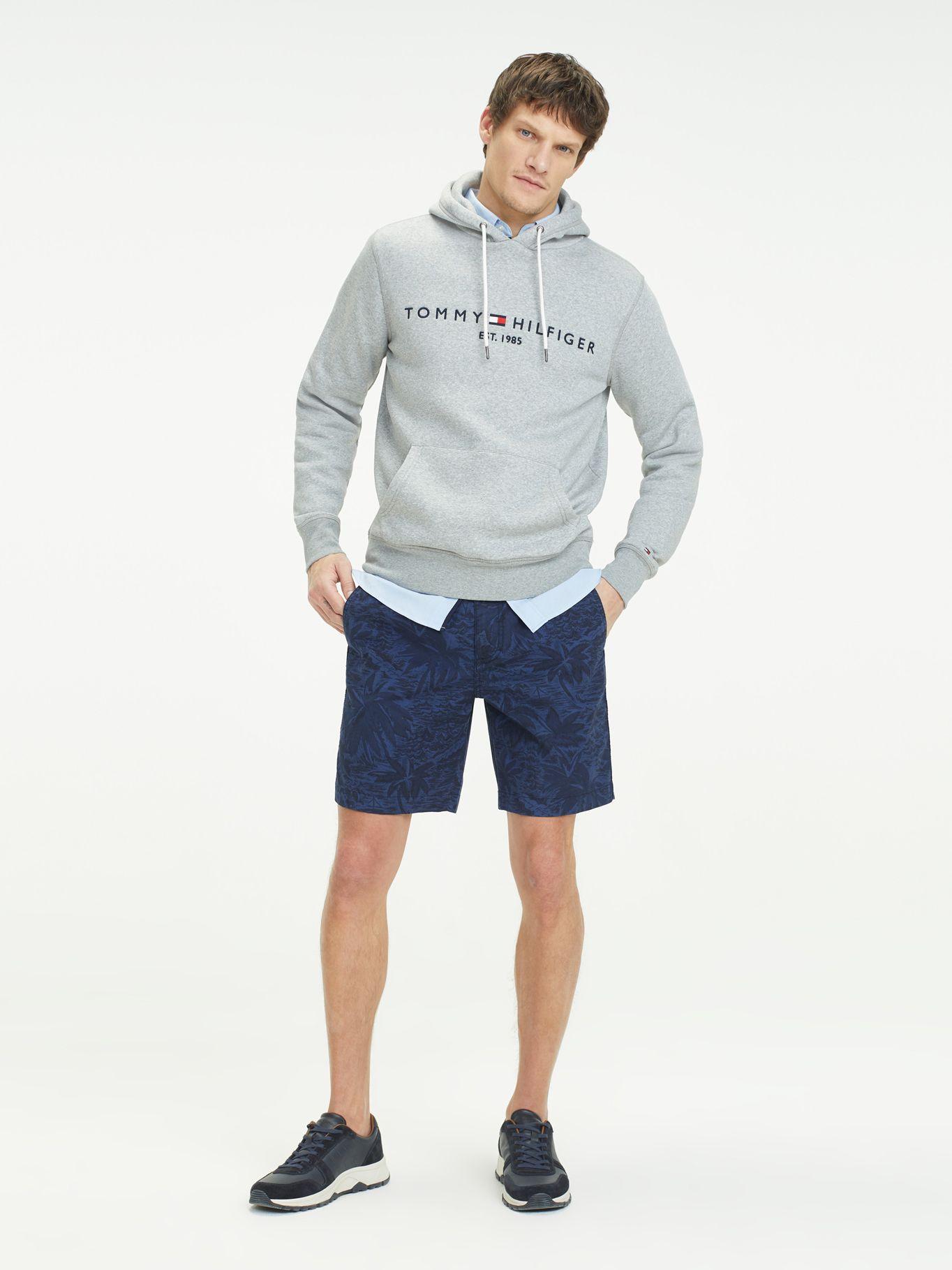 Polerón Hoodie Core Logo Gris Tommy Hilfiger-1