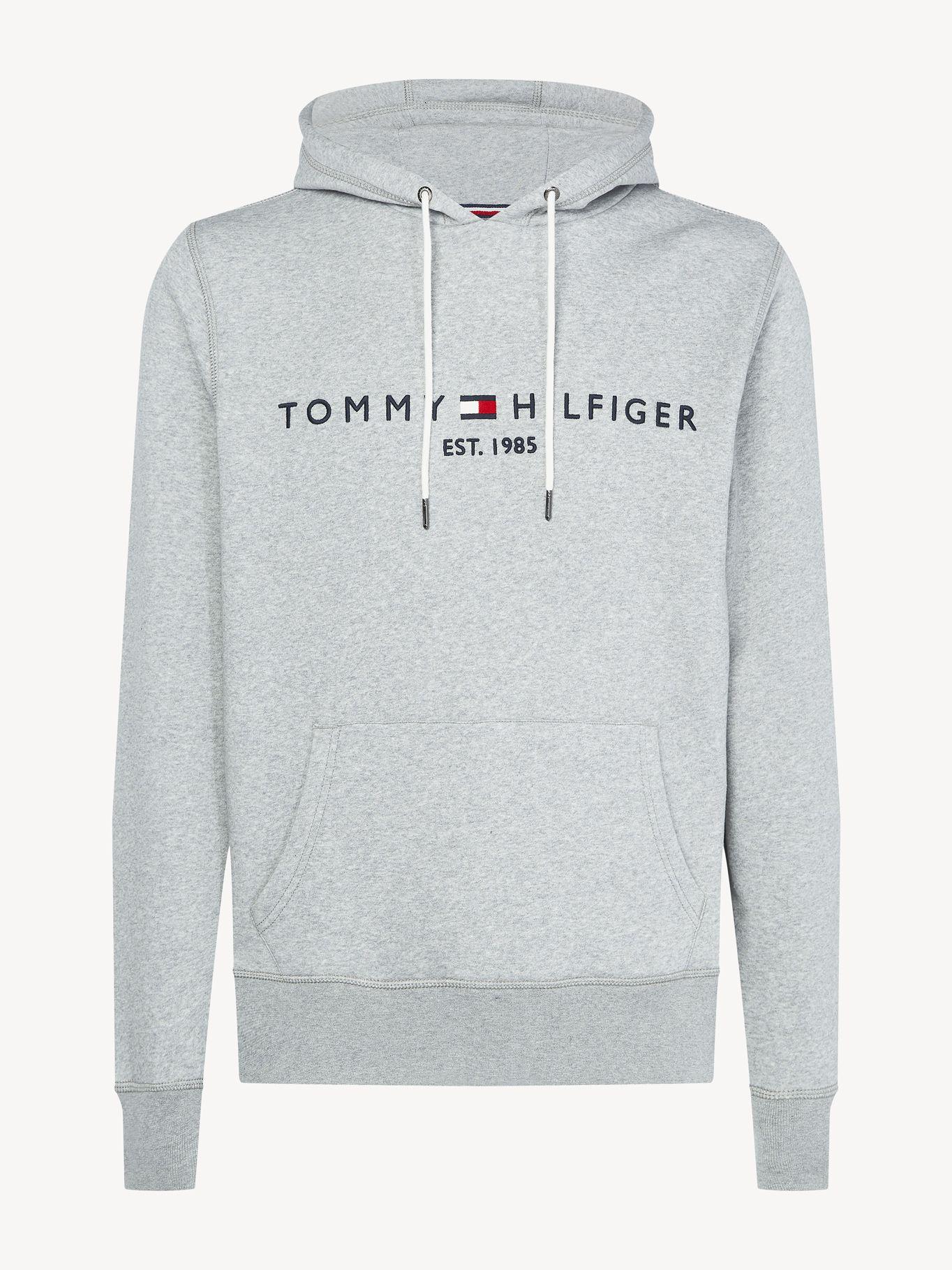 Polerón Hoodie Core Logo Gris Tommy Hilfiger-4