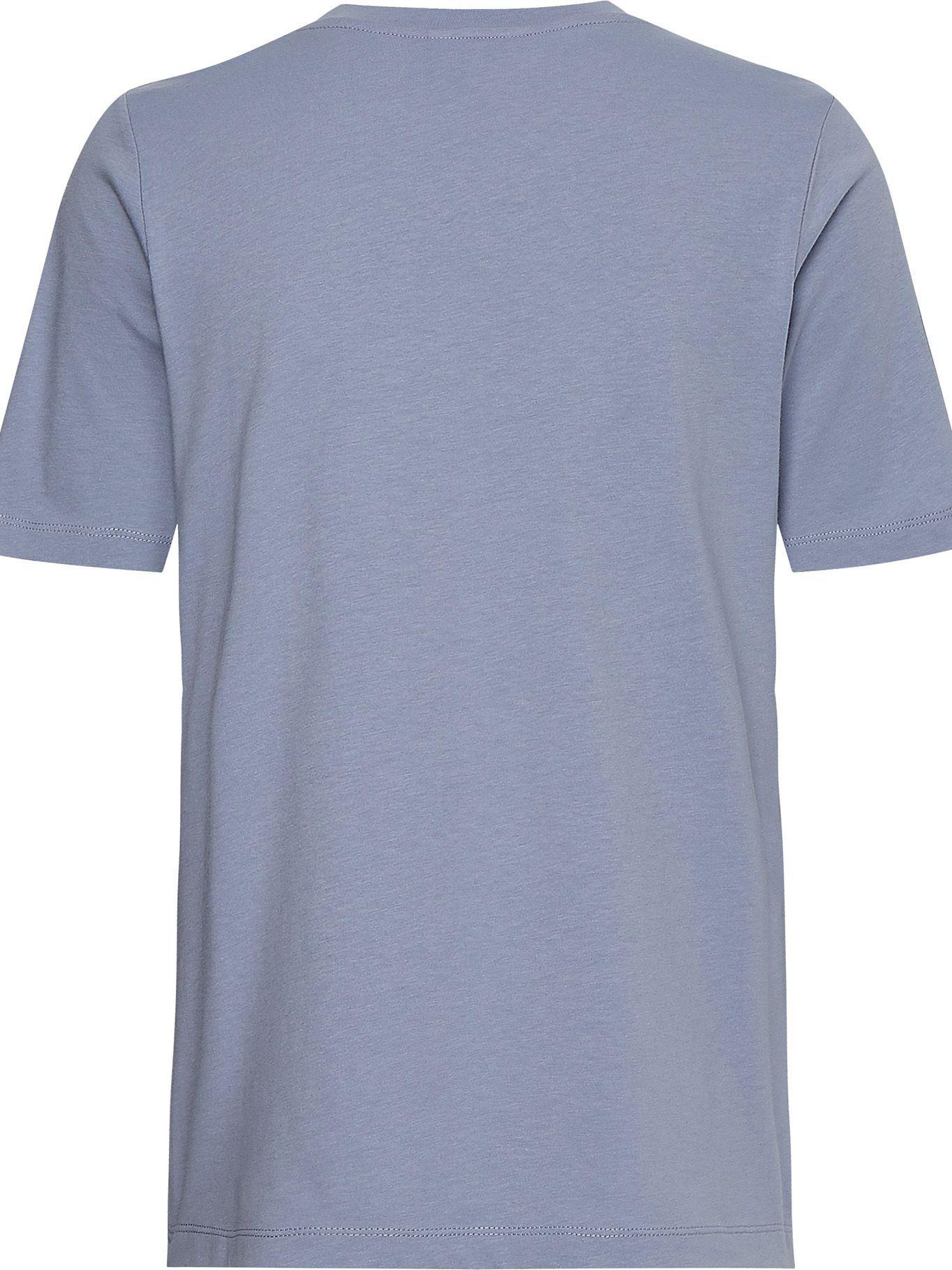 Polera Flock Box Azul Tommy Hilfiger F2-1