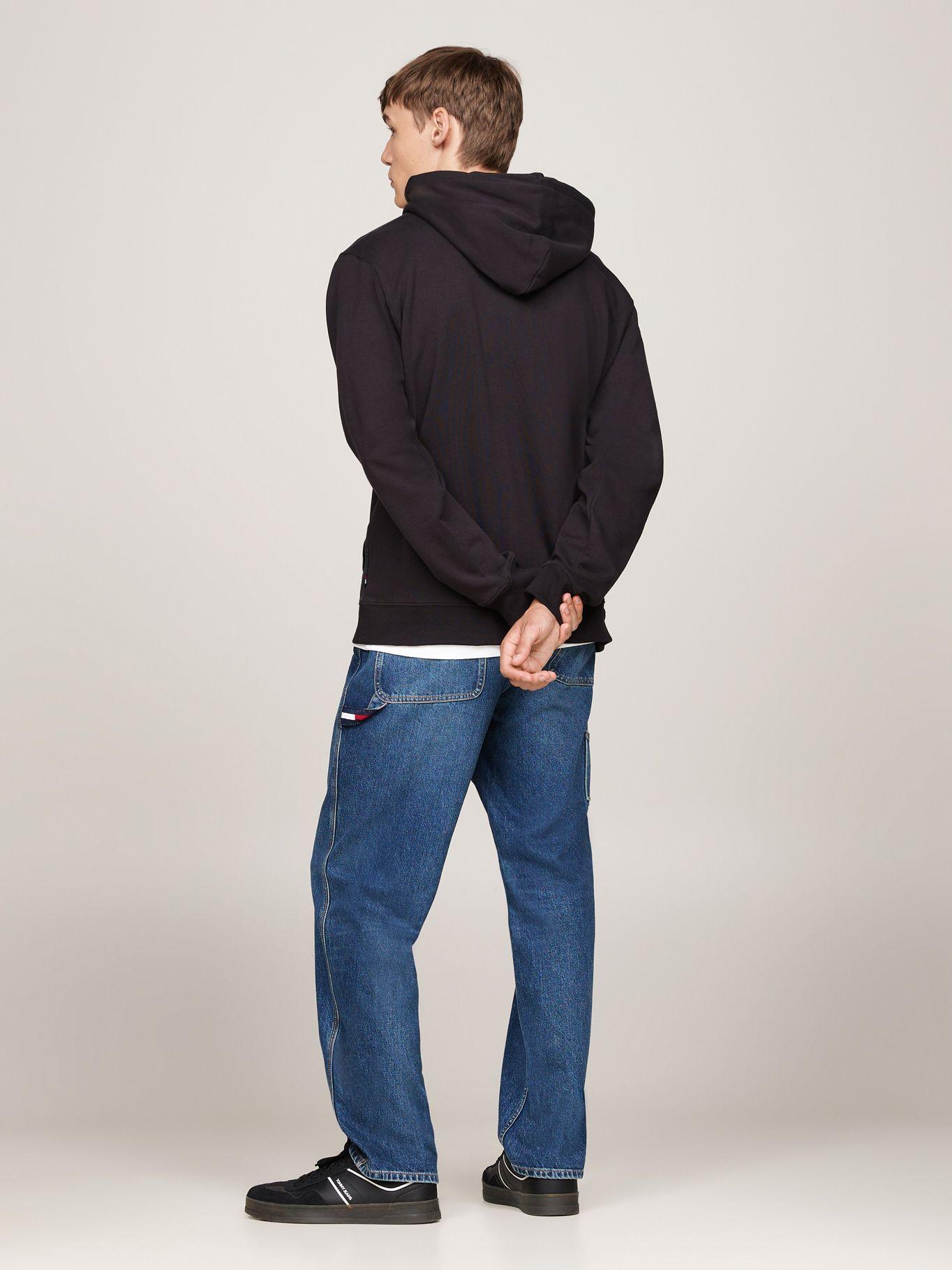 Polerón Hoodie Con Logo Graffiti Negro Tommy Hilfiger-2