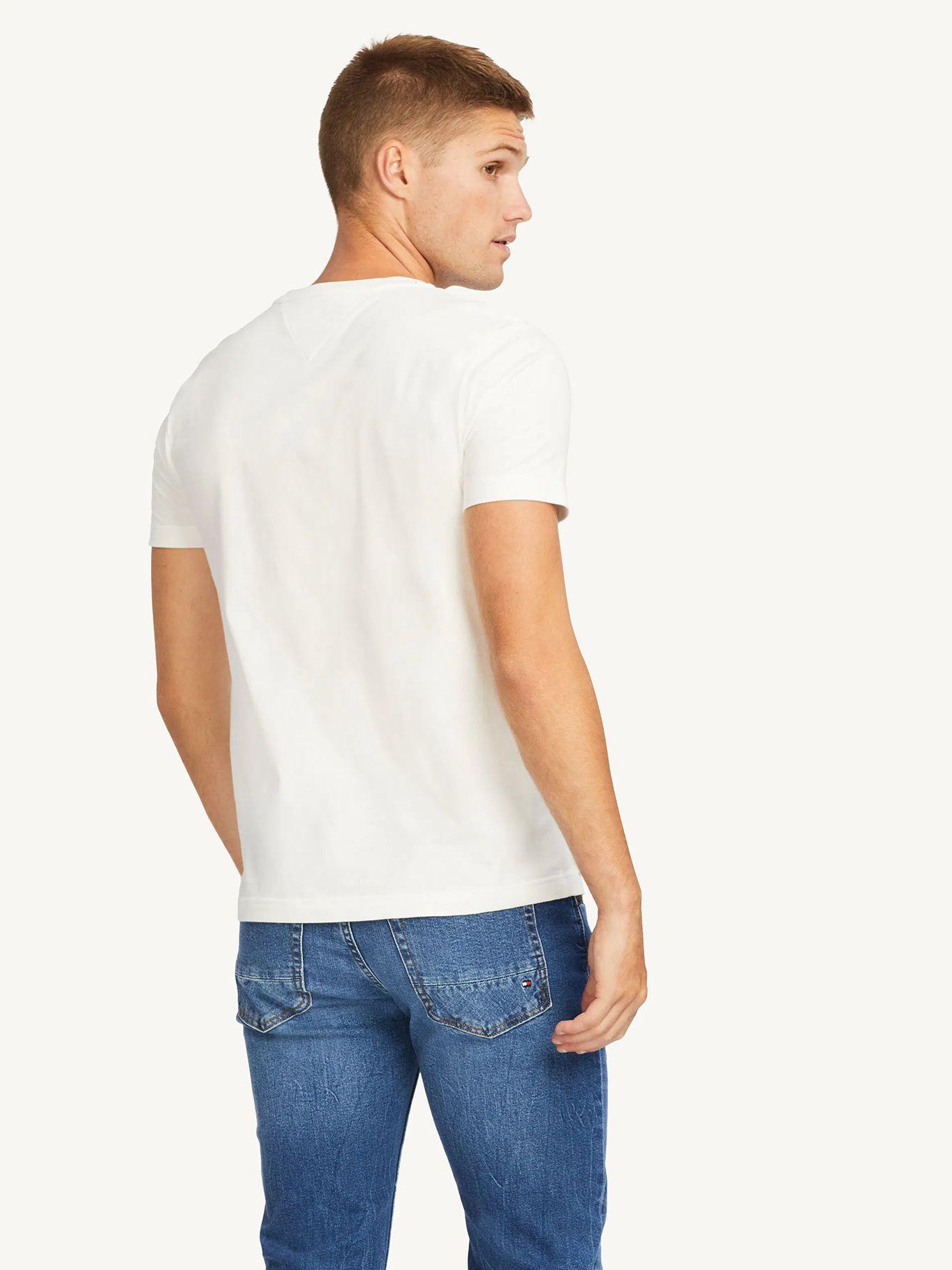 Polera Im Core Logo Slim Fit Blanco Tommy Hilfiger-1