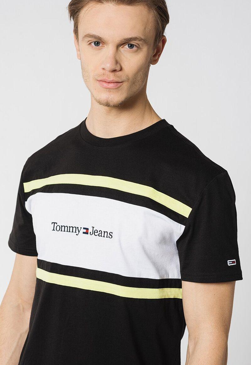 Polera Classic Linear Negro Tommy Hilfiger-3