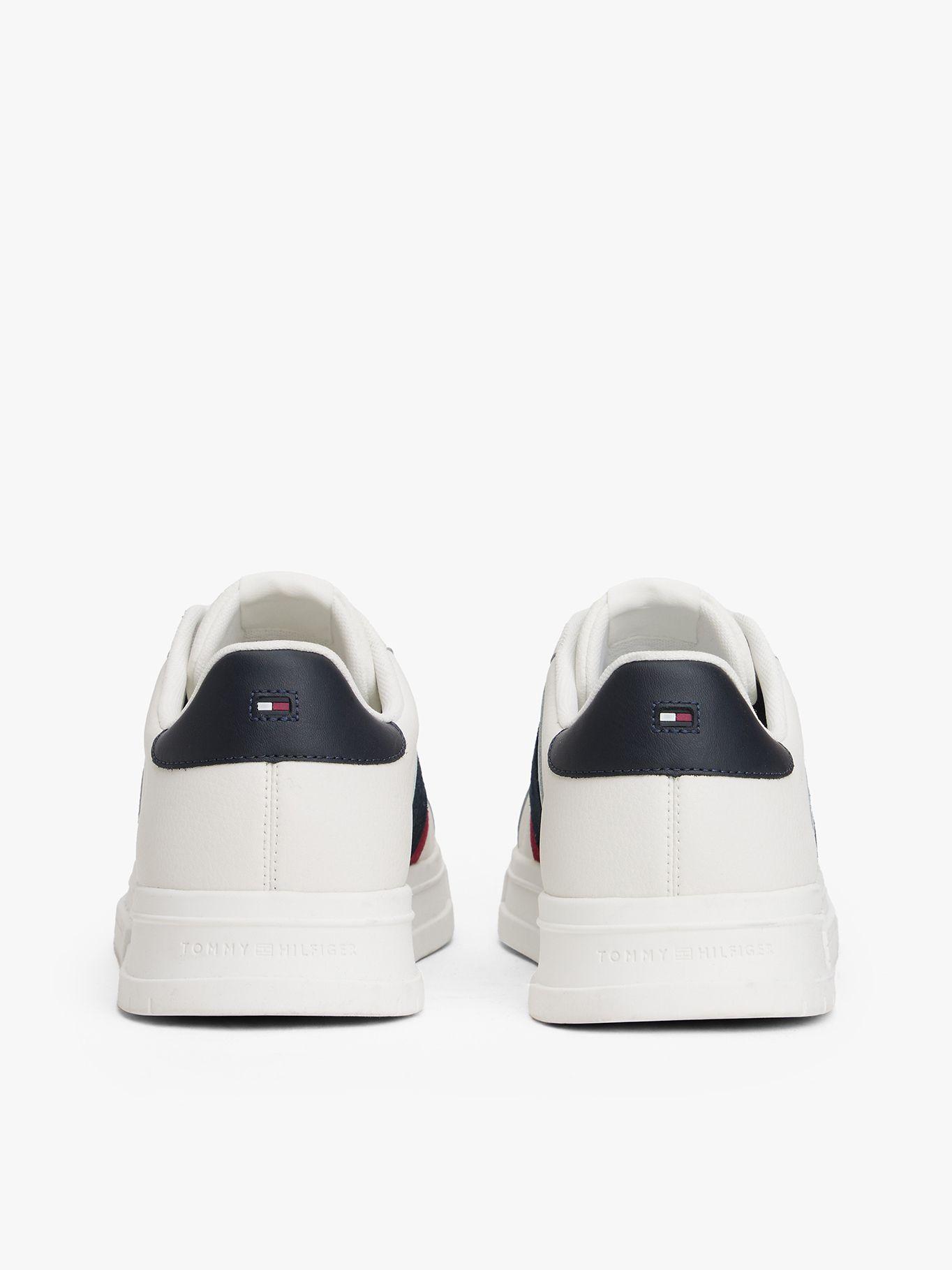 Zapatilla Supercup Textura Mixta Blanco Tommy Hilfiger-2