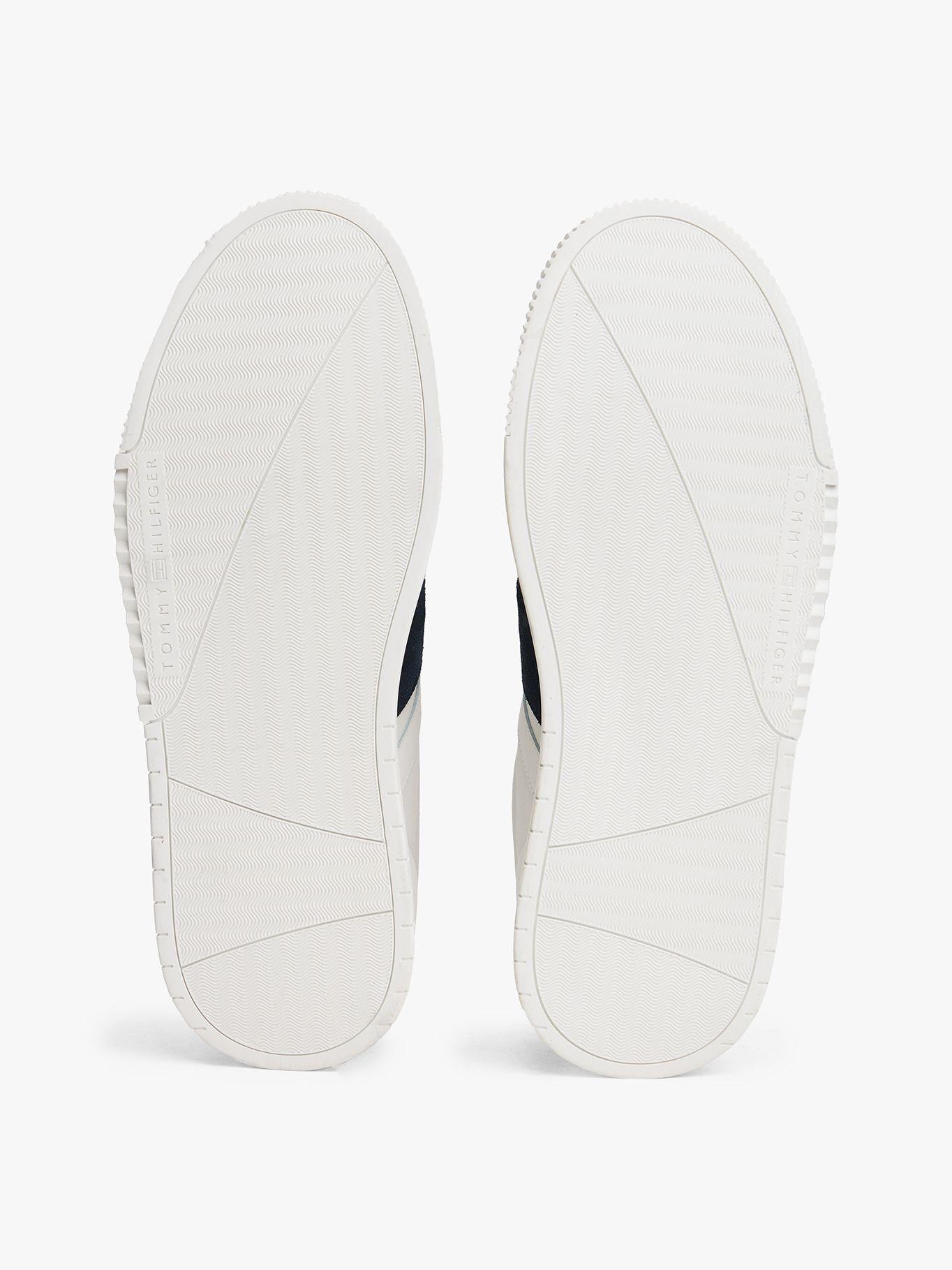 Zapatilla Supercup Textura Mixta Blanco Tommy Hilfiger-4