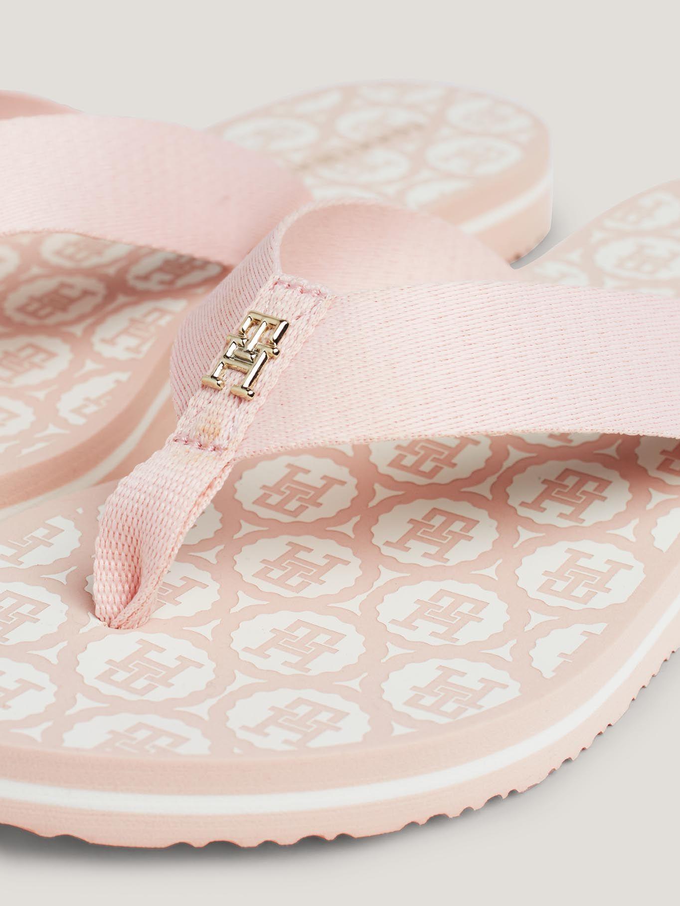 Sandalia Logo Emblem Rosado Tommy Hilfiger-2