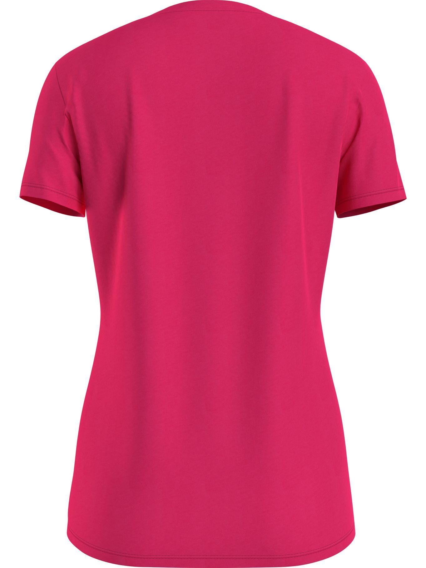 Polera Basica C-Neck Rosado Tommy Hilfiger-1