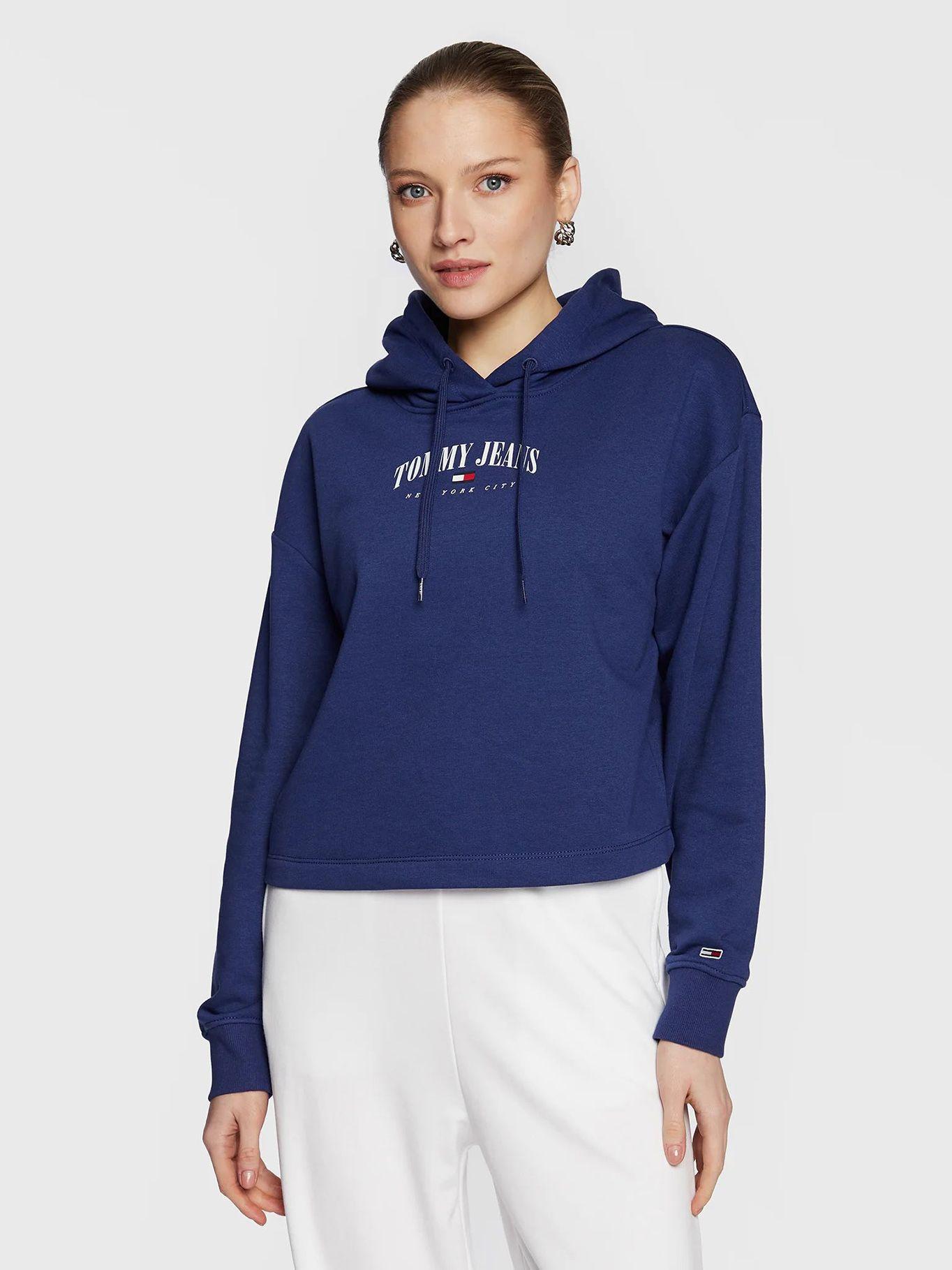 Polerón Hoodie Relaxed Essential Azul Tommy Jeans-0