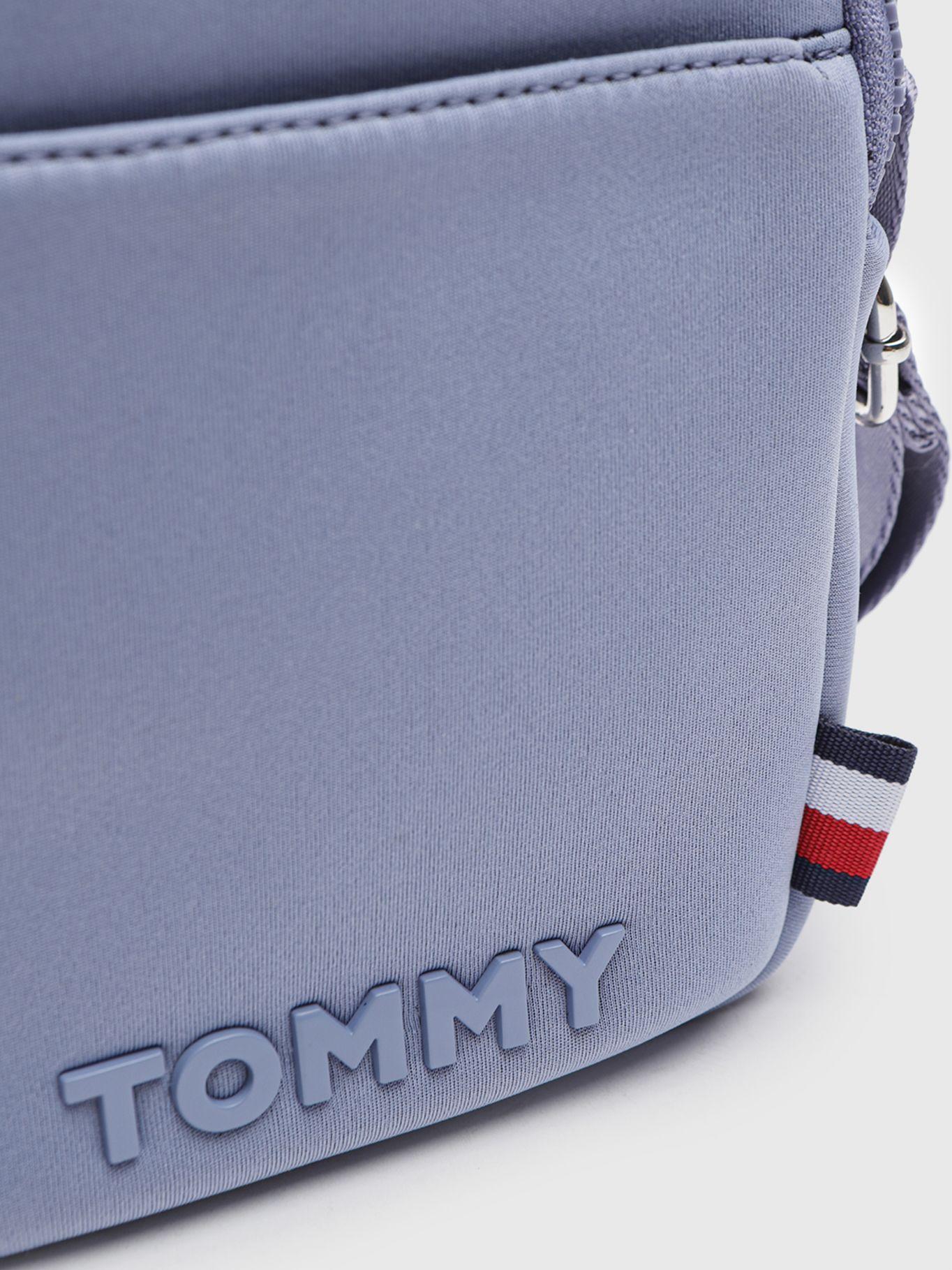 Bolso Purse Signature Logo Celeste Tommy Hilfiger-4