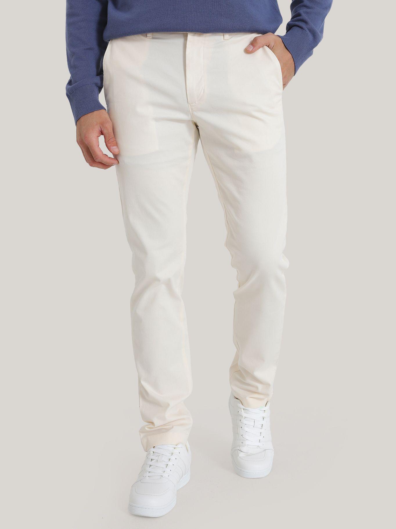 PANTALÓN CHINO 1985 BLEECKER BEIGE TOMMY HILFIGER-0