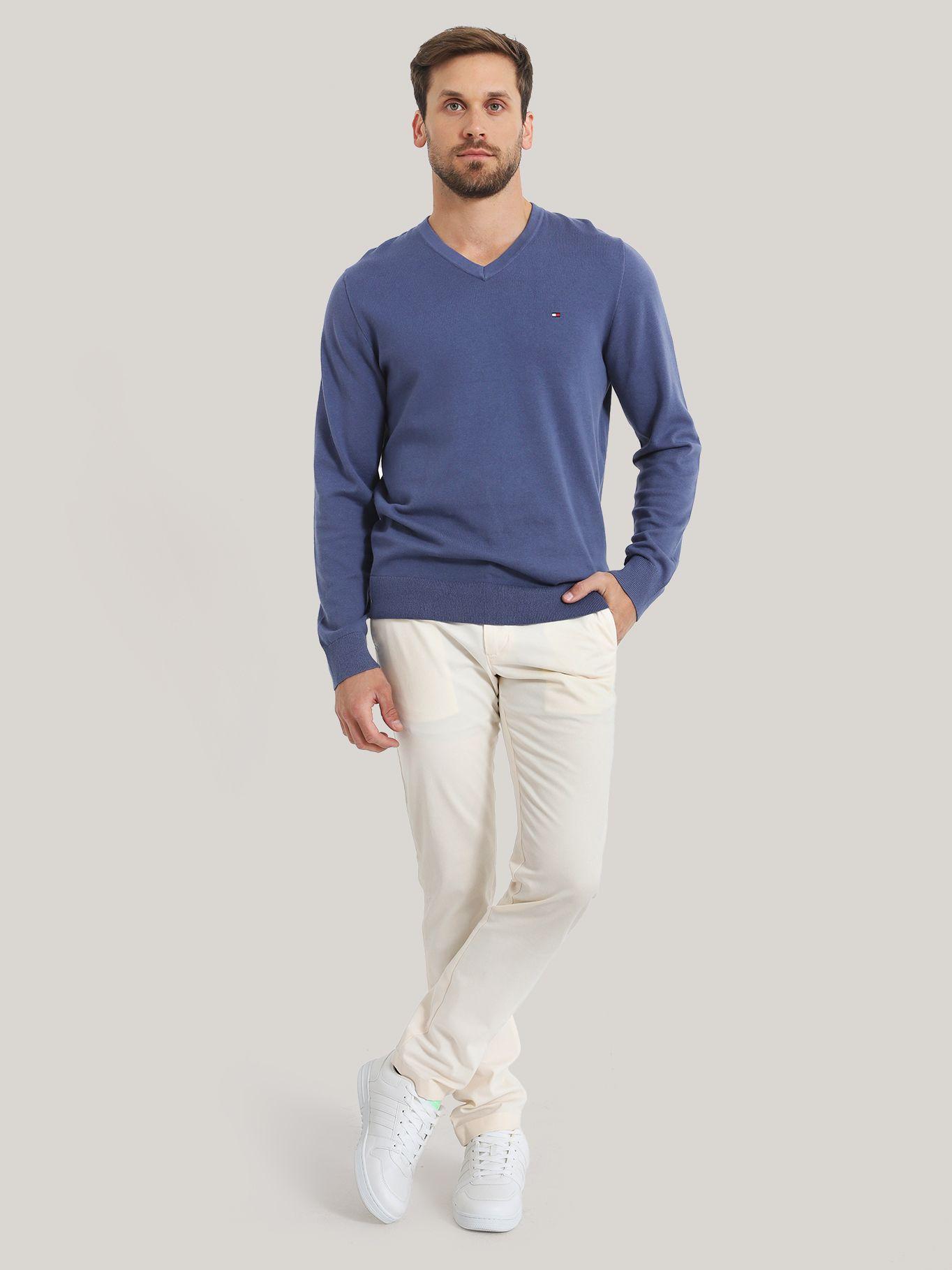 PANTALÓN CHINO 1985 BLEECKER BEIGE TOMMY HILFIGER-1