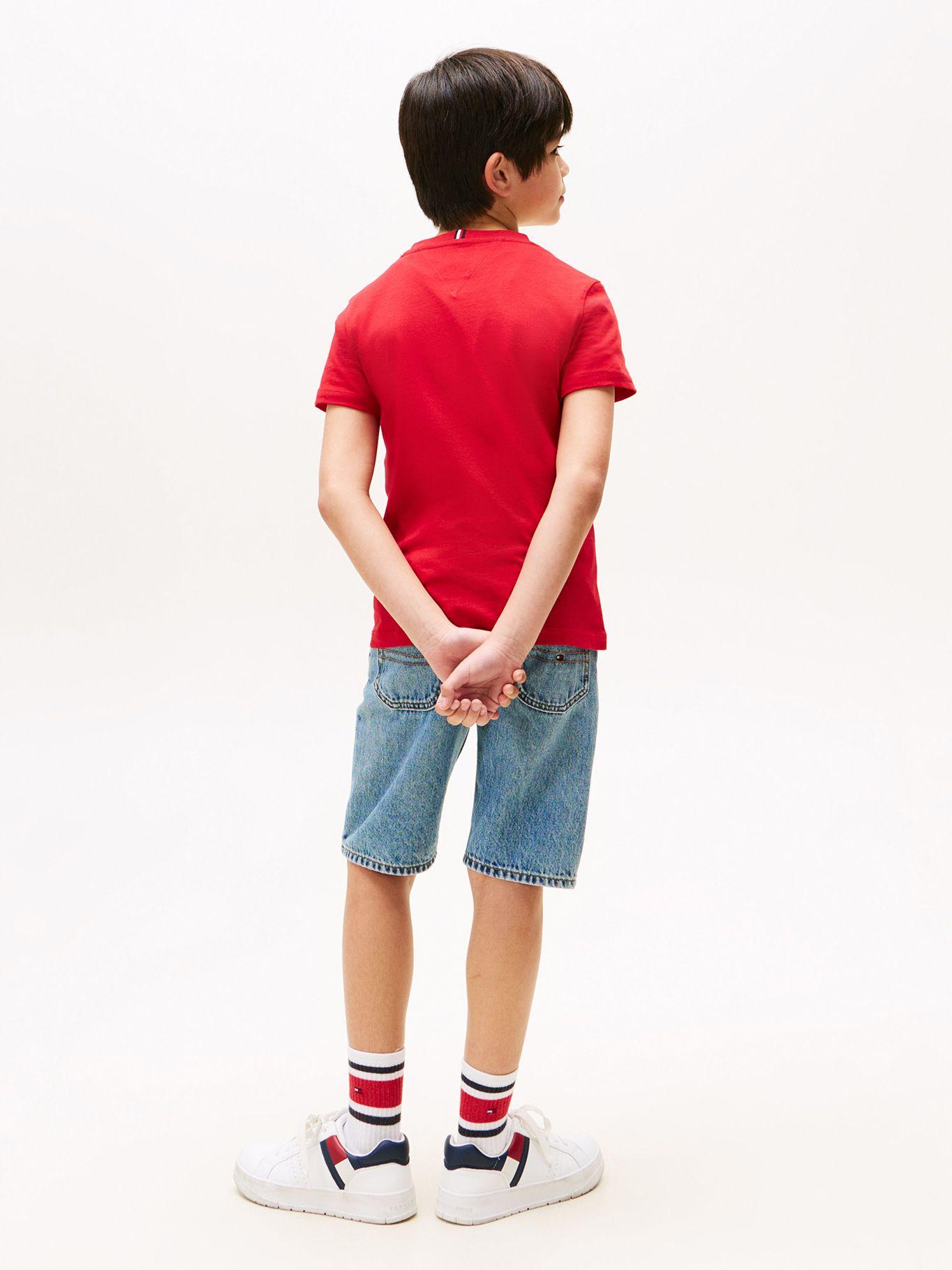 Polera Con Logo Gráfico/Rojo Tommy Hilfiger-2